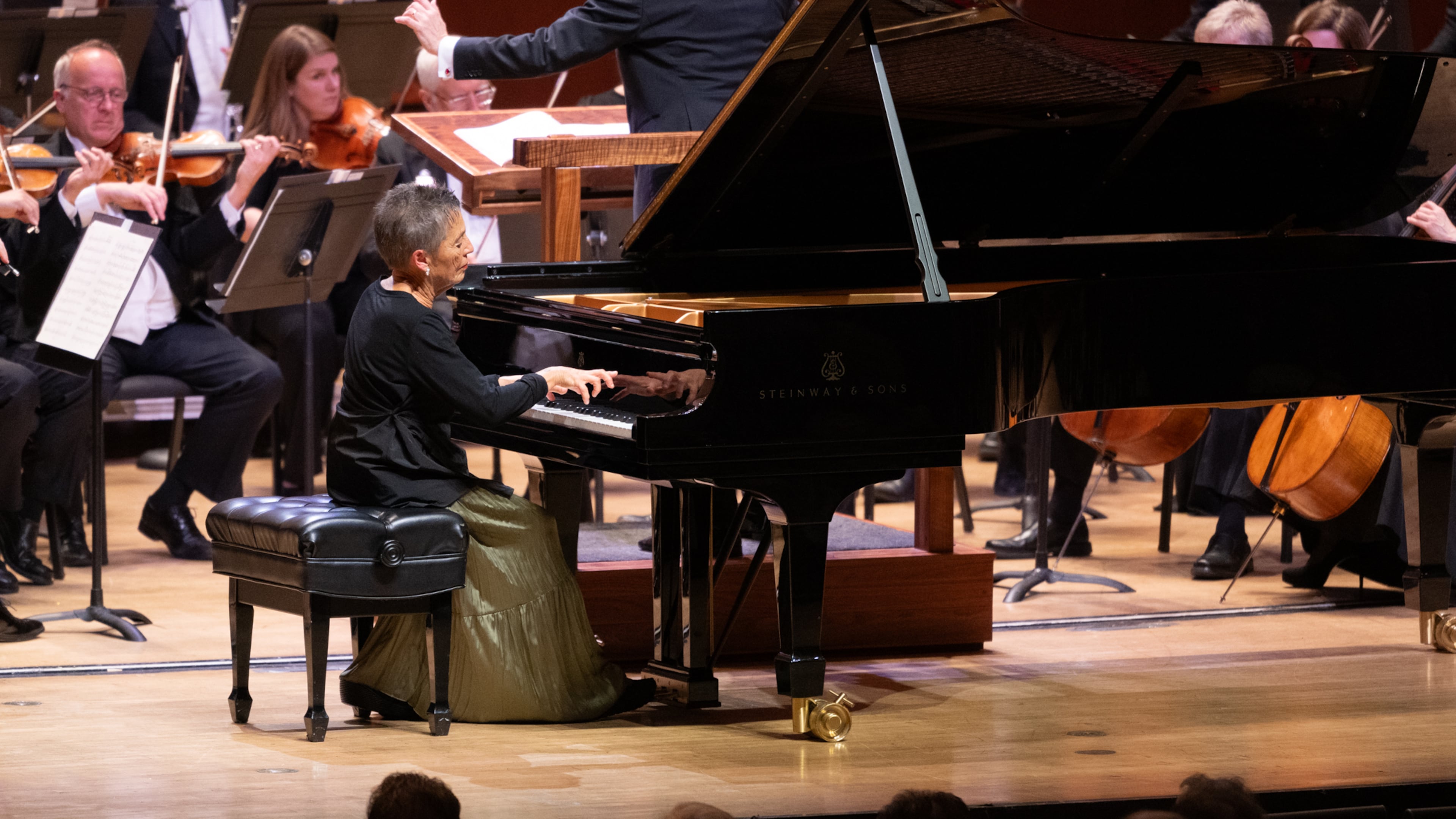 Pianist Maria Joao Pires performs with the Atlanta Symphony Orchestra on Thursday, April 18.