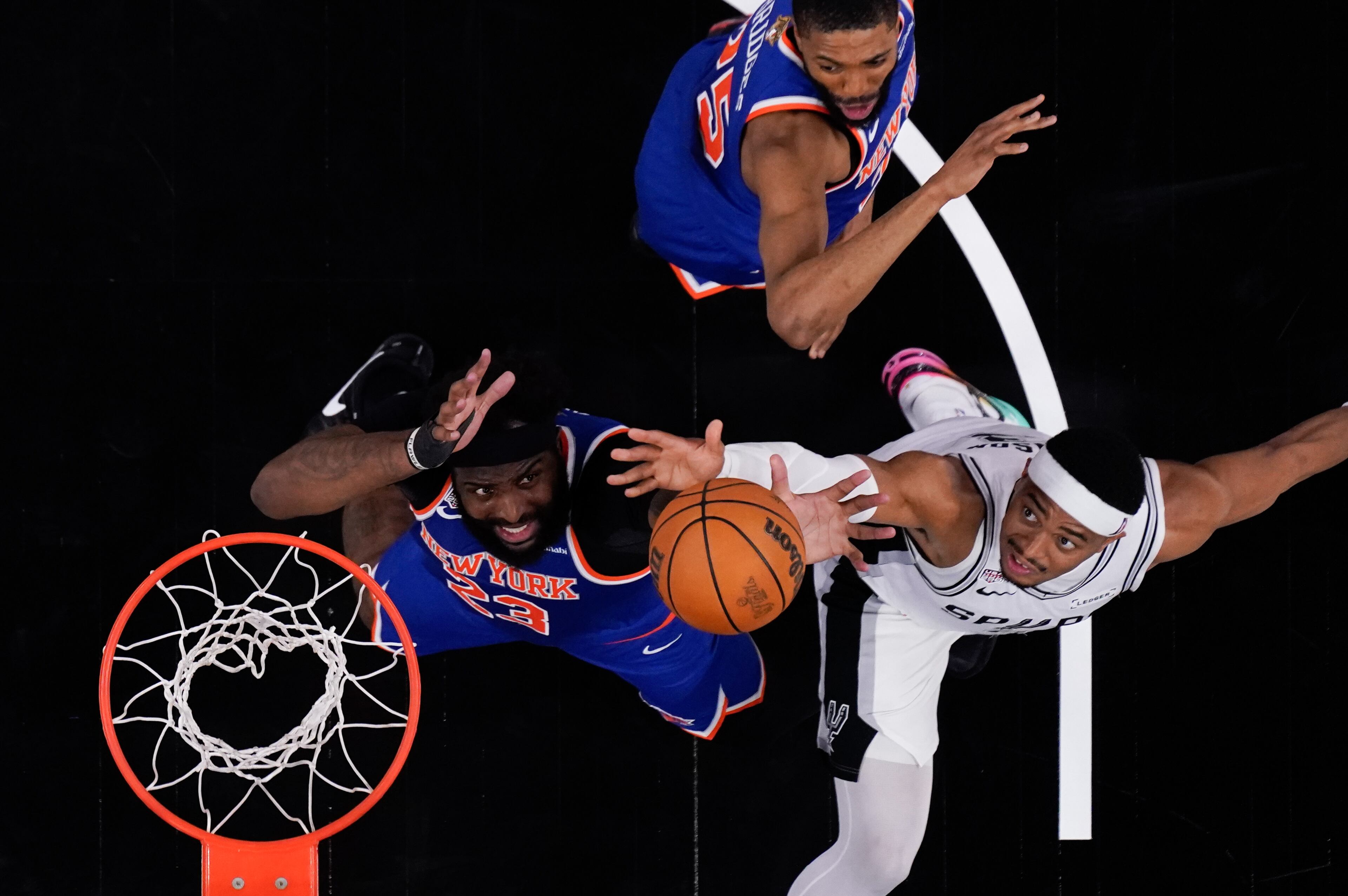 NBA Finals Knicks Spurs Basketball