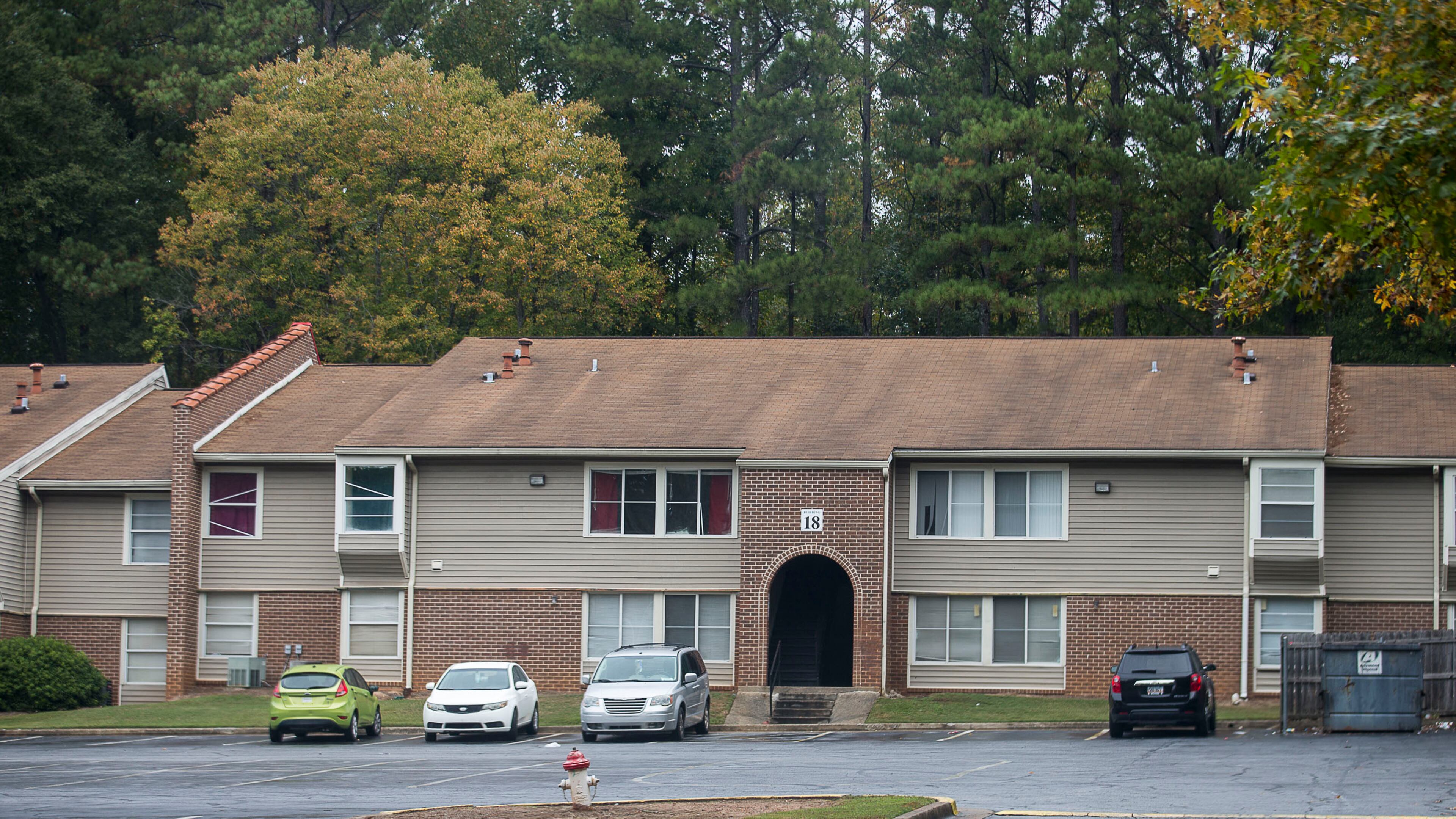 The incident took place Friday evening at the Hickory Park Apartments on Delano Road in South Fulton.