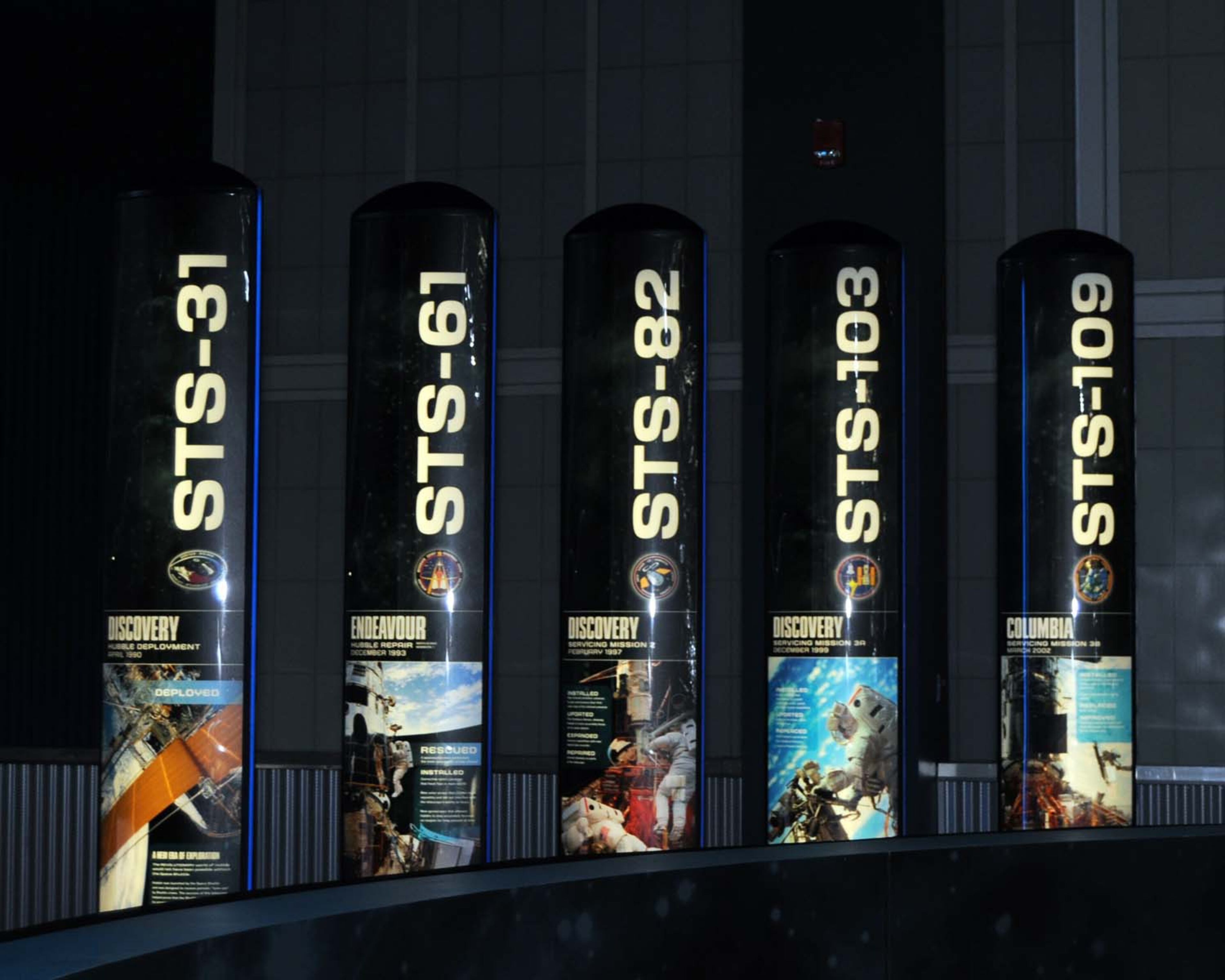 Kennedy Space Center Visitor Complex celebrated the grand opening of the new $100 million attraction featuring the Space Shuttle Atlantis.