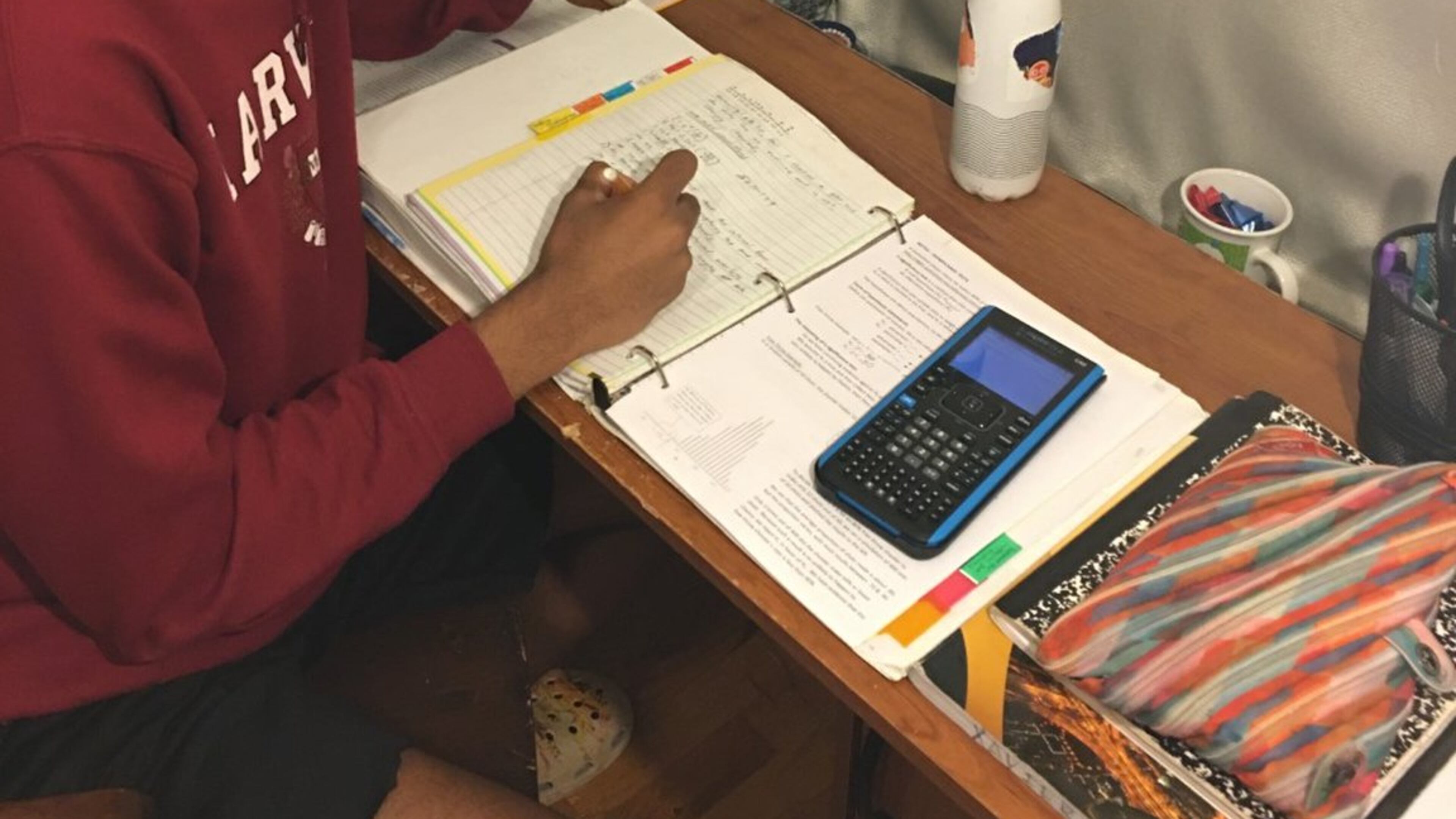 Xavier Peterson, a junior at Cedar Grove High School in DeKalb County said he’s confident he’ll do well on upcoming AP exams even though there have been several changes in the wake of students distance learning during the COVID-19 pandemic. COURTESY OF XAVIER PETERSON