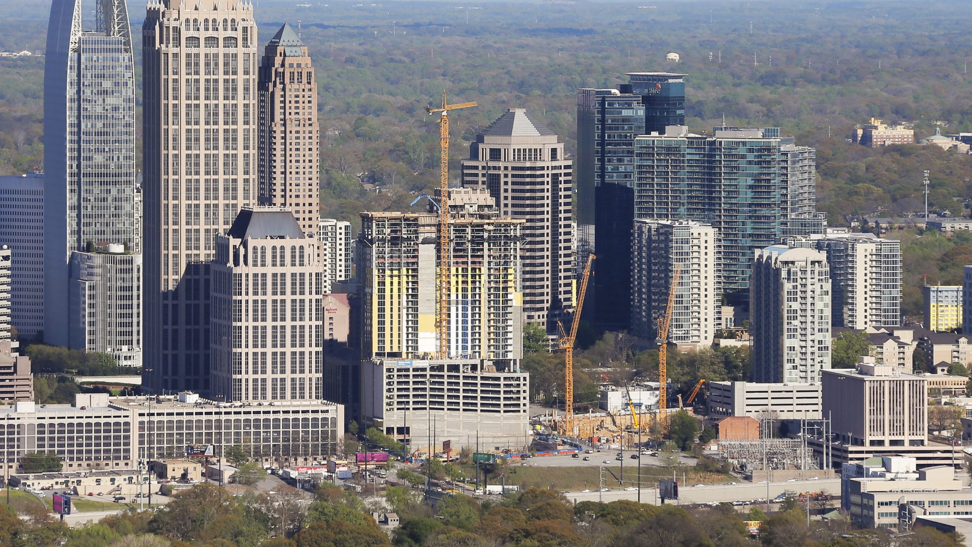 BlackRock is said to have interest in locations in Midtown for its planned technology center. The Midtown area, thanks to its proximity to Georgia Tech, has seen a boom in new innovation centers. BOB ANDRES /BANDRES@AJC.COM