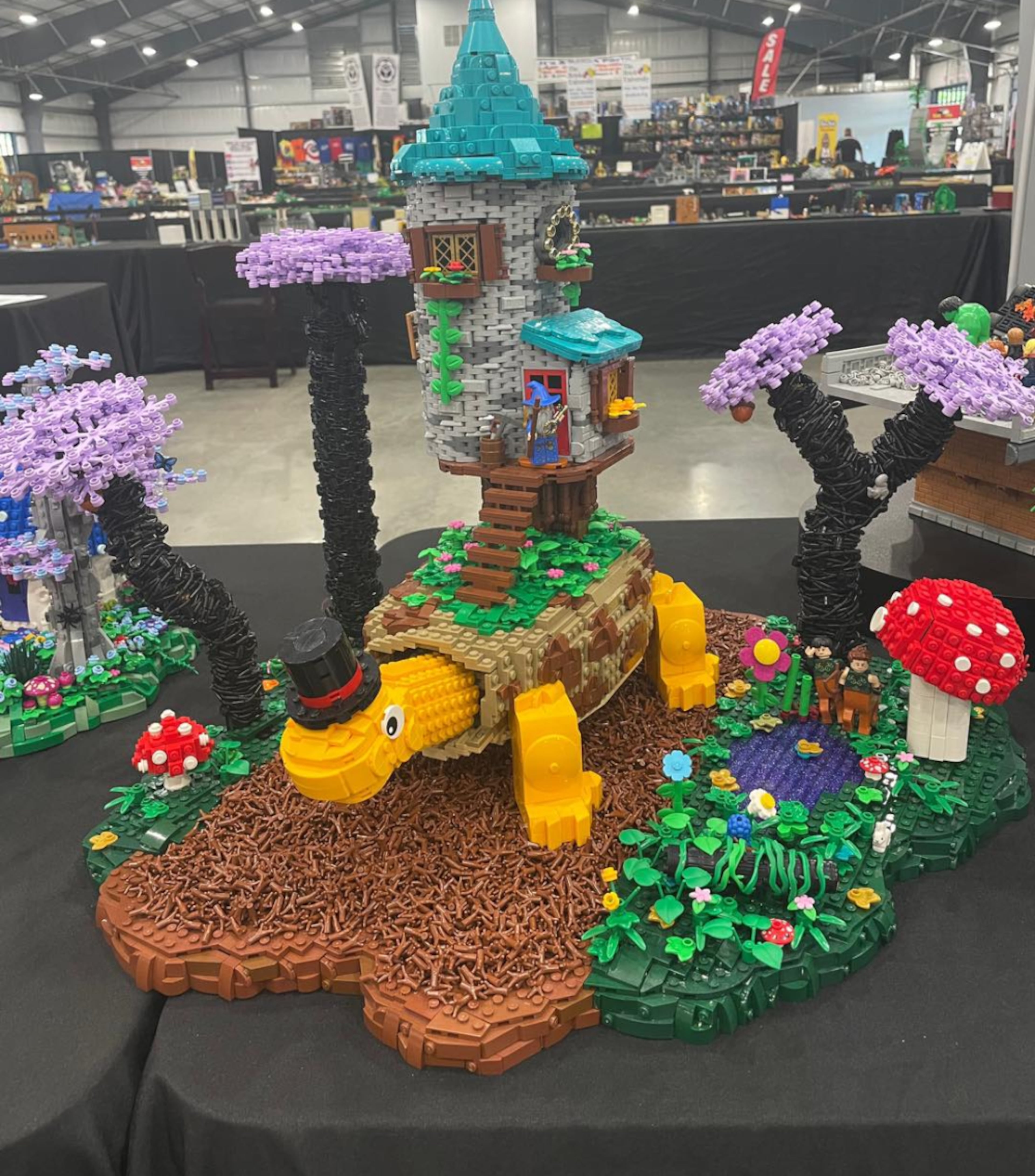 Be inspired by creative builds at Atlanta Brick Con on Saturday and Sunday at the Gas South Convention Center. (Courtesy of Atlanta Brick Con)