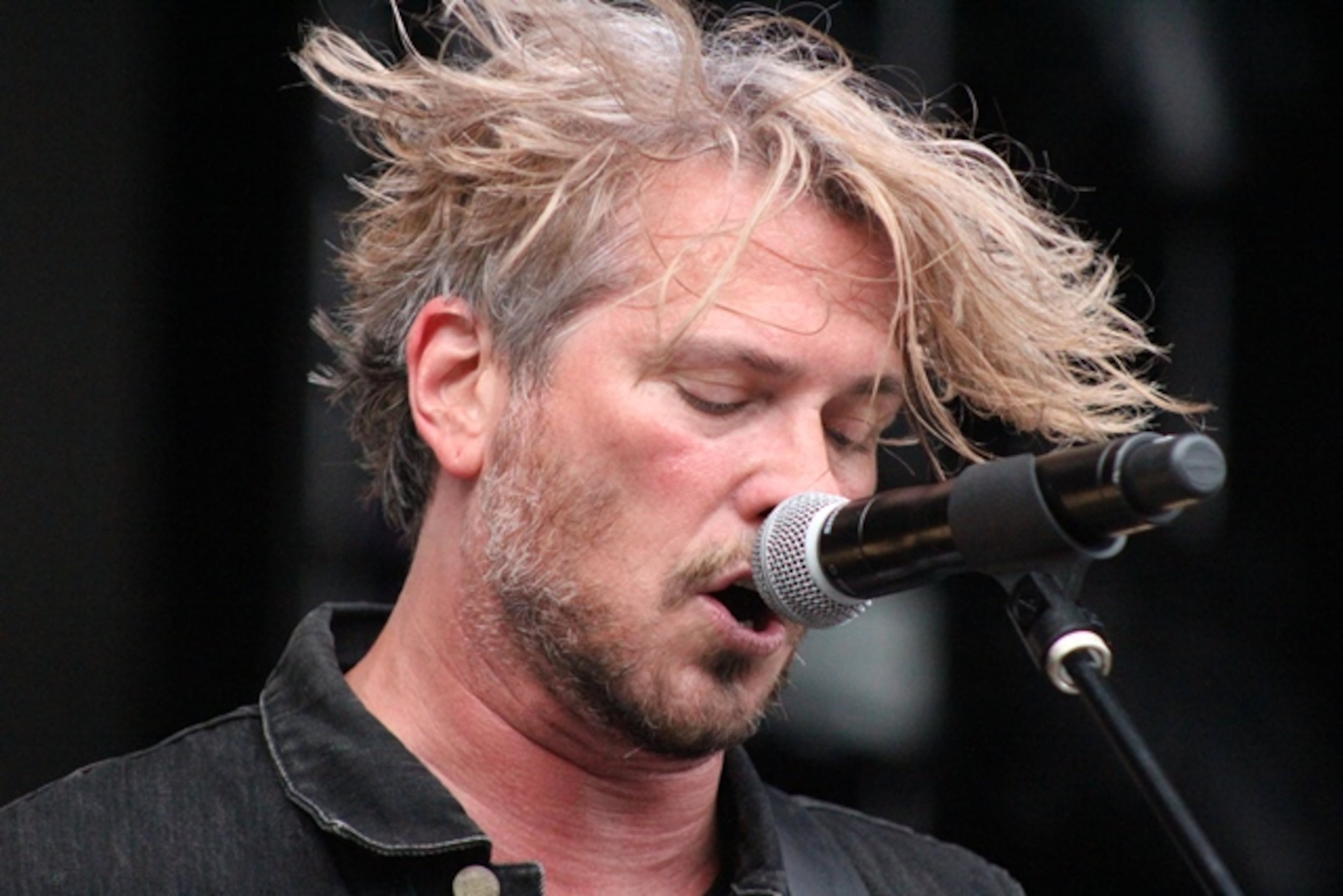 Butch Walker, a native of Rome, Ga., last played Music Midtown more than 20 years ago. He returned on Sept. 16, 2018 with a vigorous set of rockers. Photo: Melissa Ruggieri/AJC