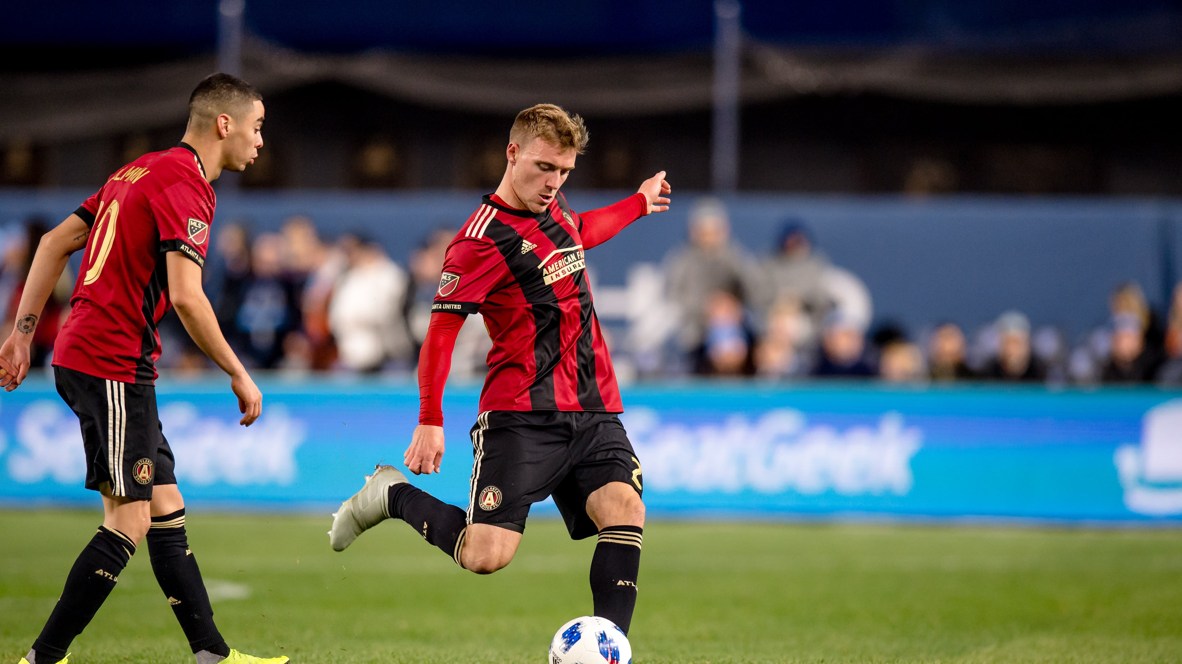 Julian Gressel suffered an ankle injury during training on Monday, his manager said.