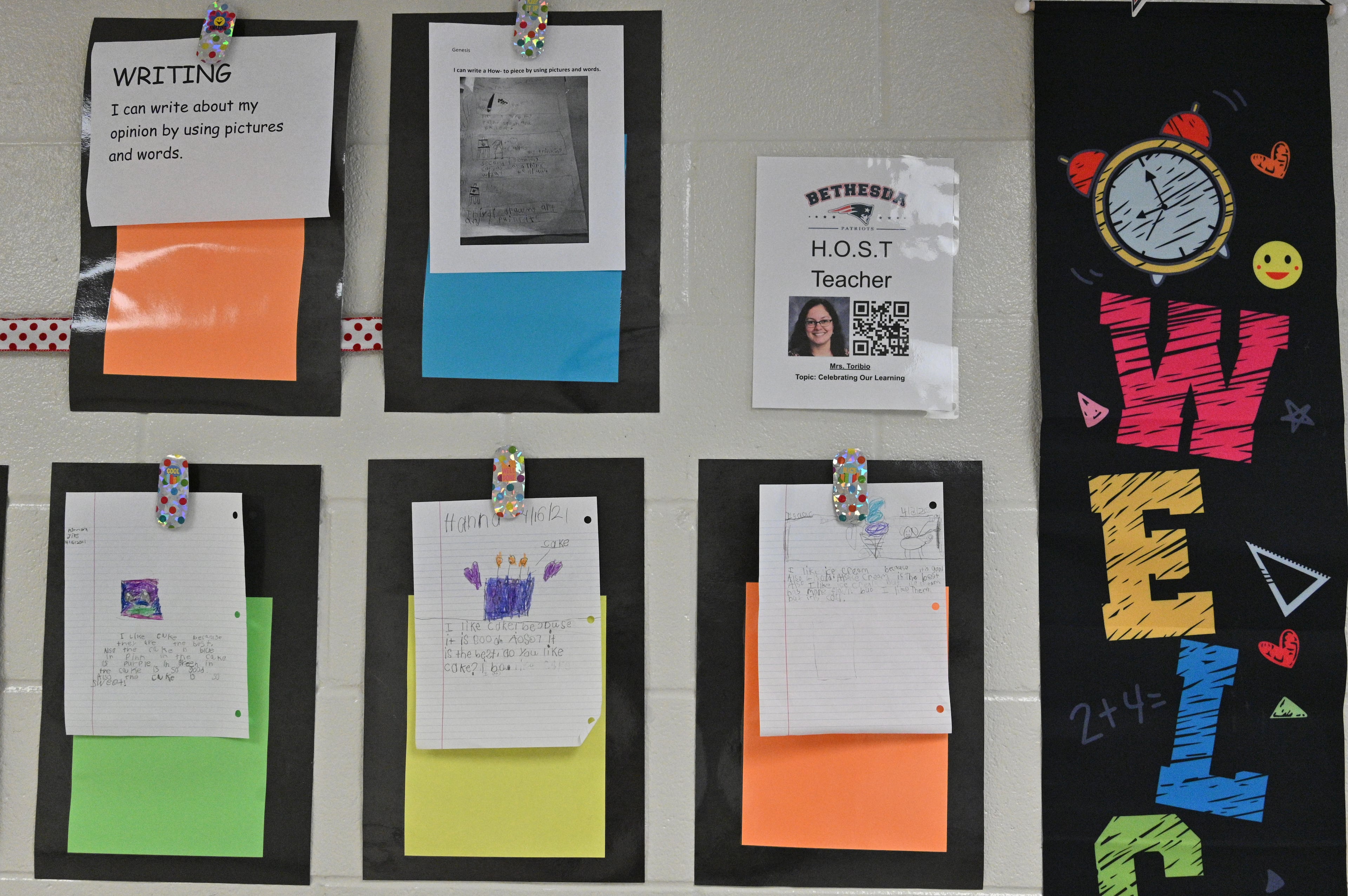 Lies Toribio, a first year teacher who was once a custodian, teaches her kindergarten class at Bethesda Elementary in Lawrenceville on Thursday, April 22, 2021. (Hyosub Shin / Hyosub.Shin@ajc.com)