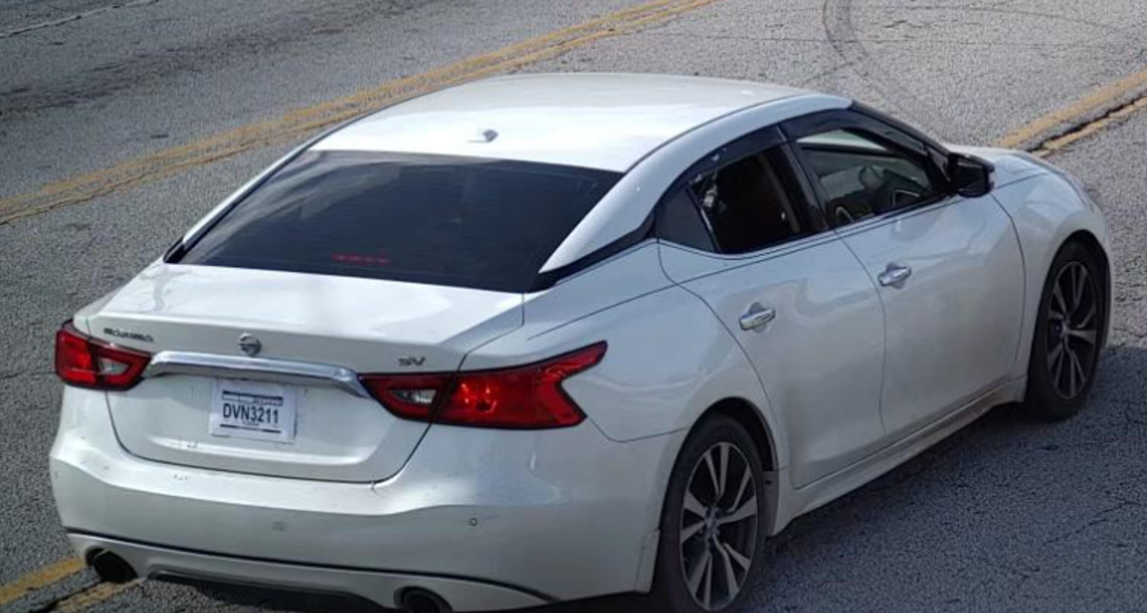 DeKalb County officers were pursuing this vehicle when an officer crashed into a dump truck. (DeKalb County Police Department)