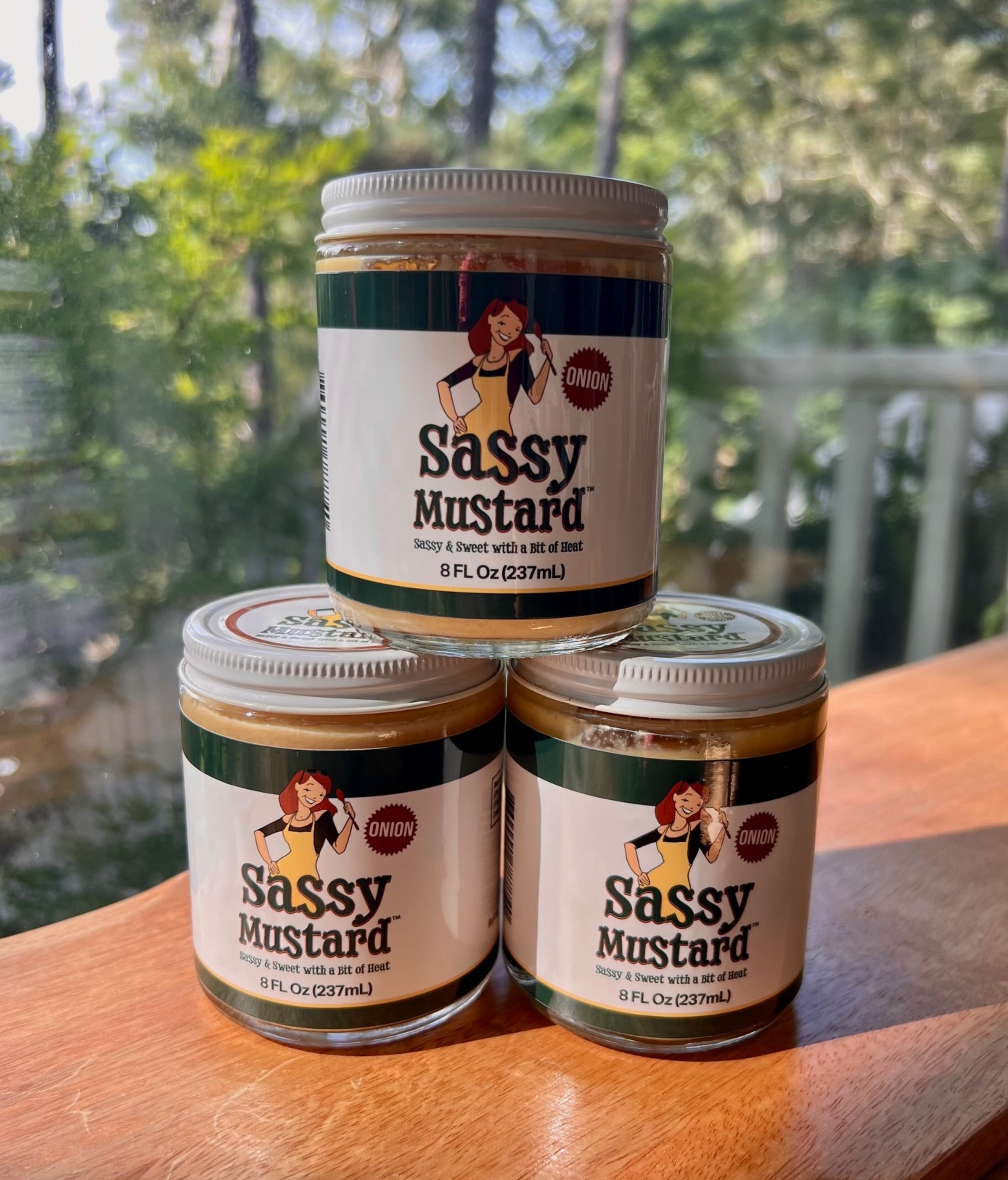 Onion mustard. (Courtesy of Lisa Killorin)