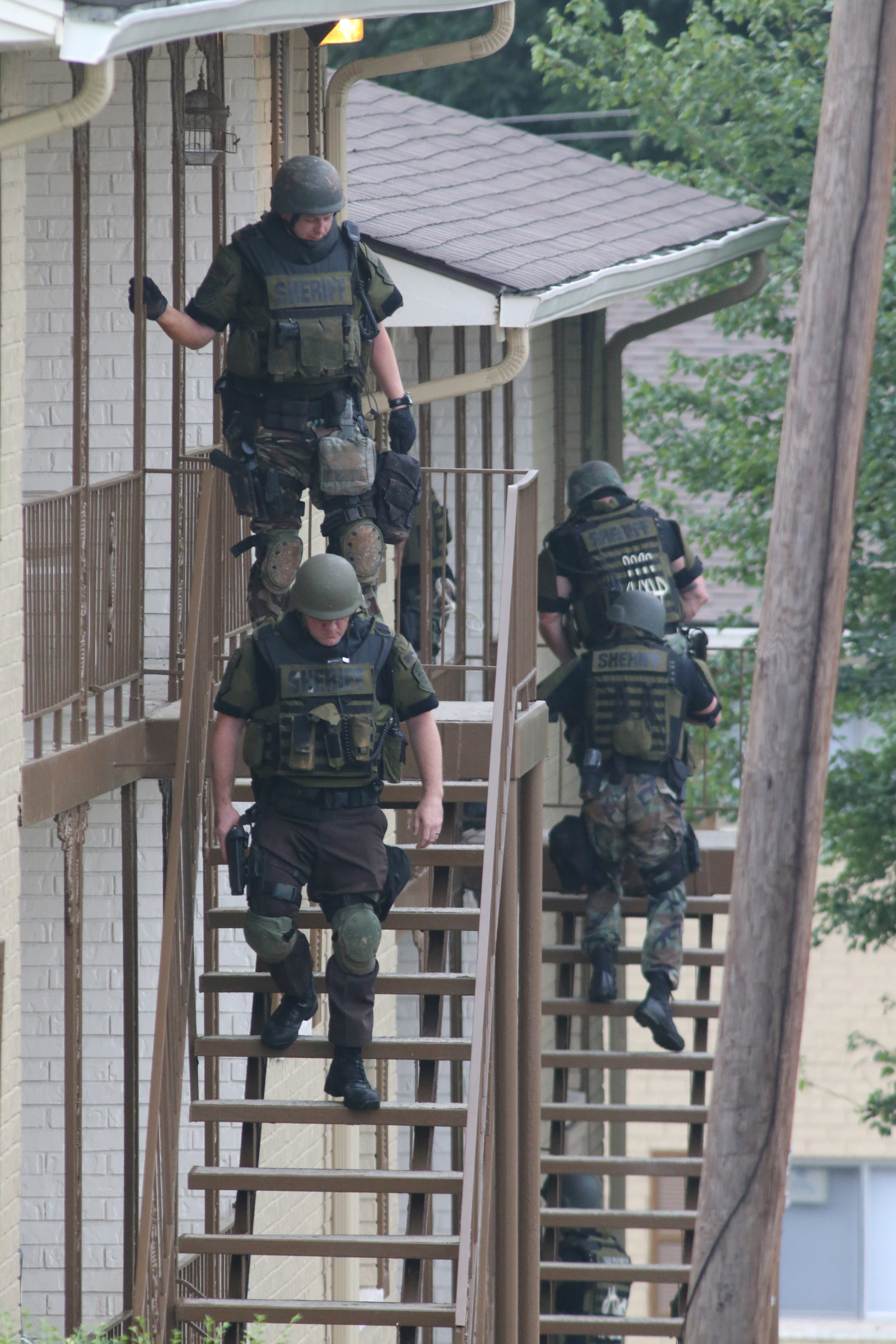 A Cobb County police officer was shot while on a routine patrol shortly after 1 a.m. He was shot during an encounter with a man walking through Concord Chase Apartments on Hurt Road near Smyrna. Friday morning, dozens of police officers scoured the area for the suspect.