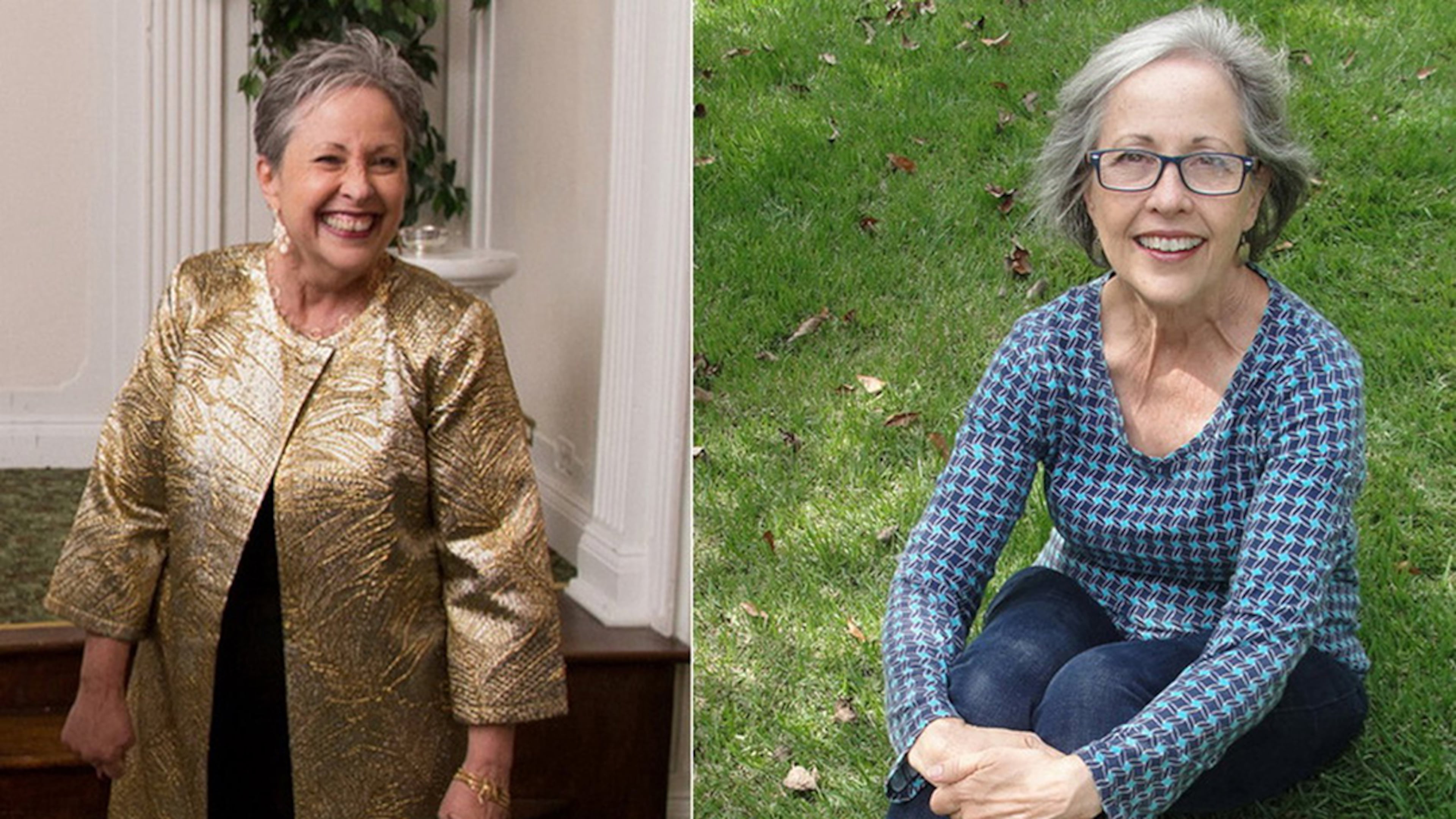 Margaret deNeergaard weighed 160 pounds in the photo on the left, which was taken Nov. 22, 2014, at her daughter’s wedding. (Photo contributed by Michael Leaver Photography, www.michaelleaverphotography.com) In the photo on the right, taken this month, deNeergaard weighed 134 pounds. (Photo contributed Margaret deNeergaard)