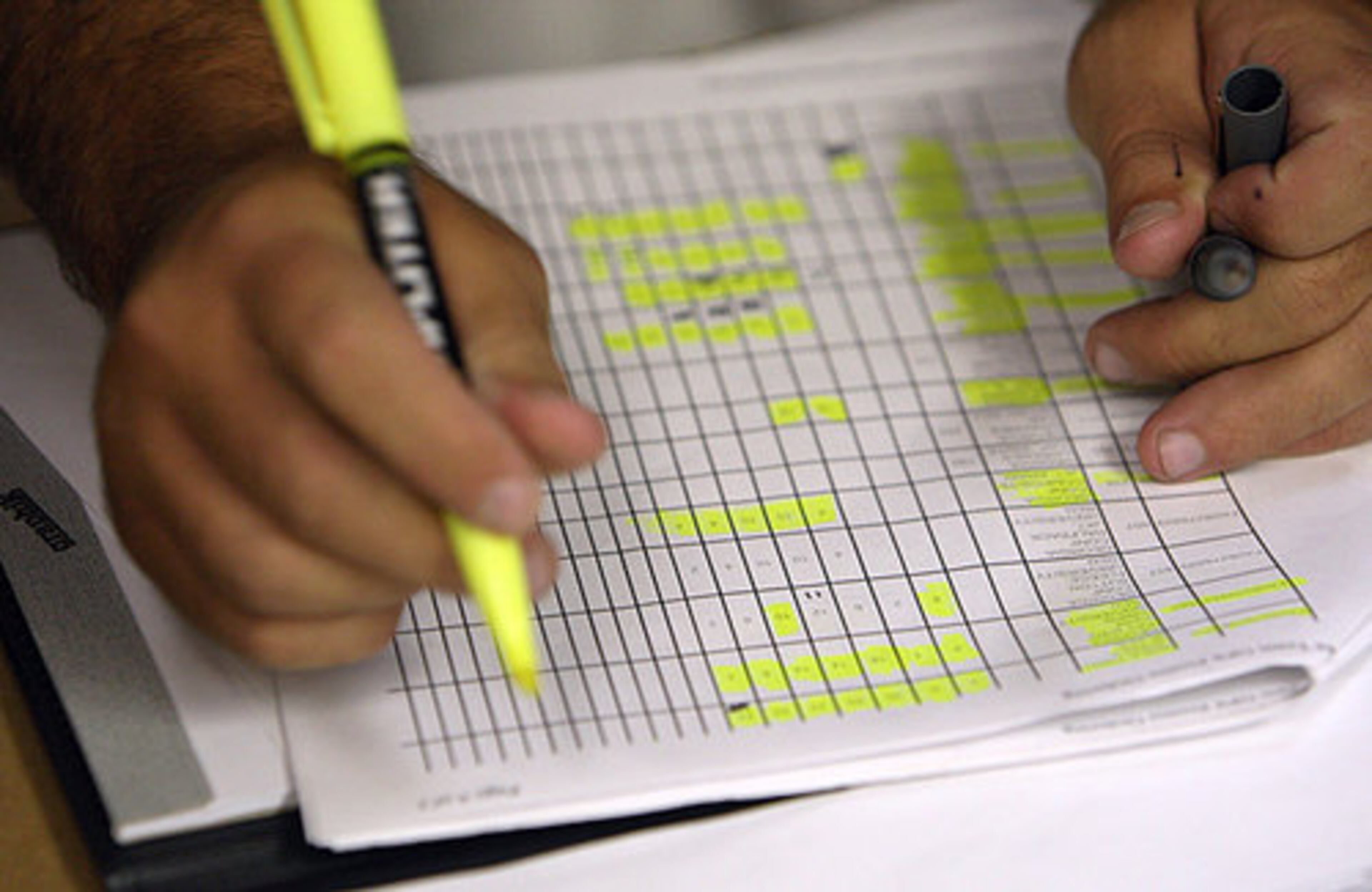 A lot goes into keeping the Georgia Bulldogs properly attired for the season. Equipment managers must account for and issue thousands of items during the season. And, like student equipment manager Tanner Stines (above), carefully track who gets what. Here's a look at how they do their job to prepare for the season ahead.