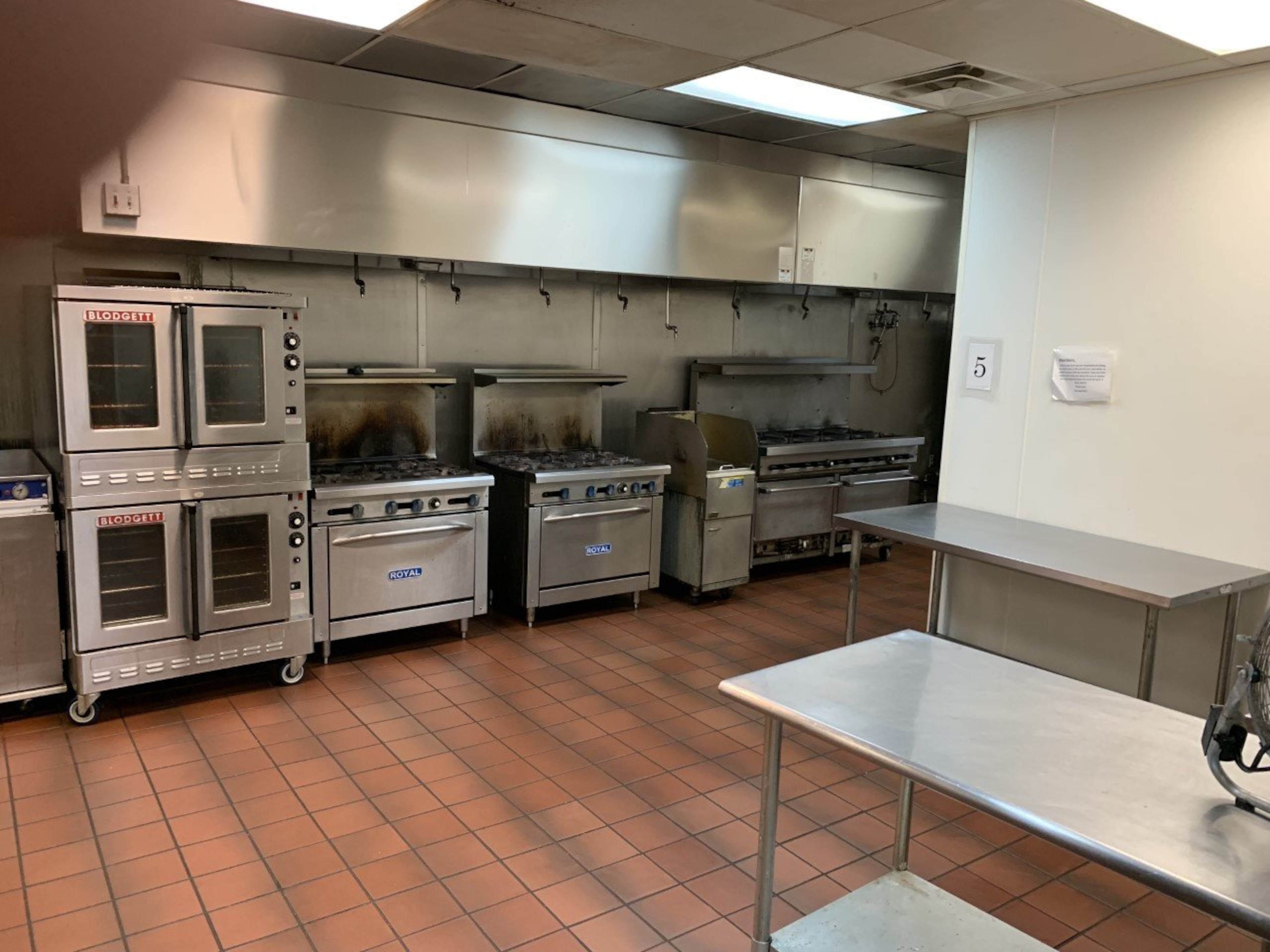 Commercial shared kitchen space like the one at Shared Kitchens in Decatur require large equipment and lots of it.