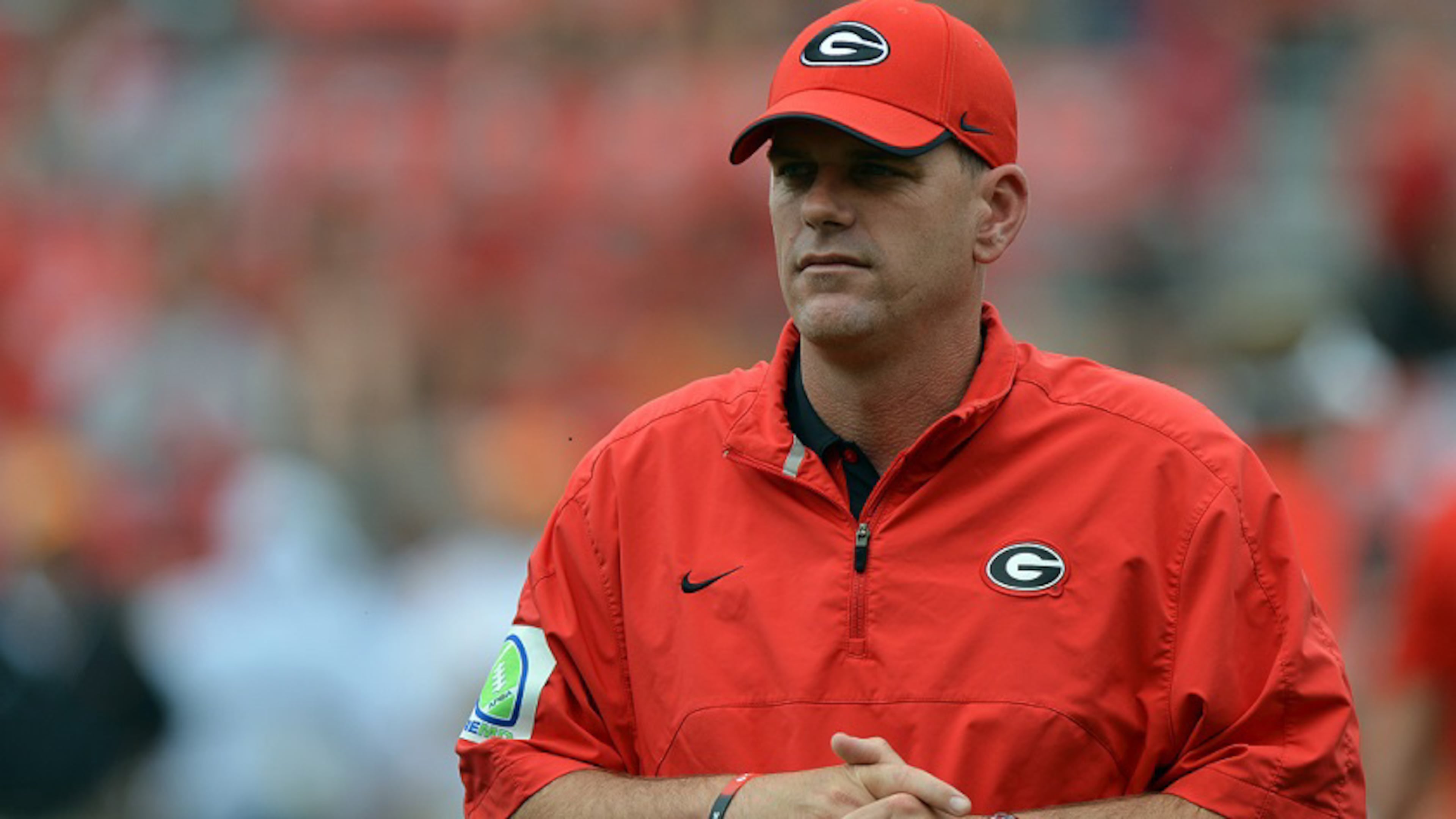 Former Georgia quarterback and later offensive coordinator Mike Bobo. BRANT SANDERLIN / AJC file