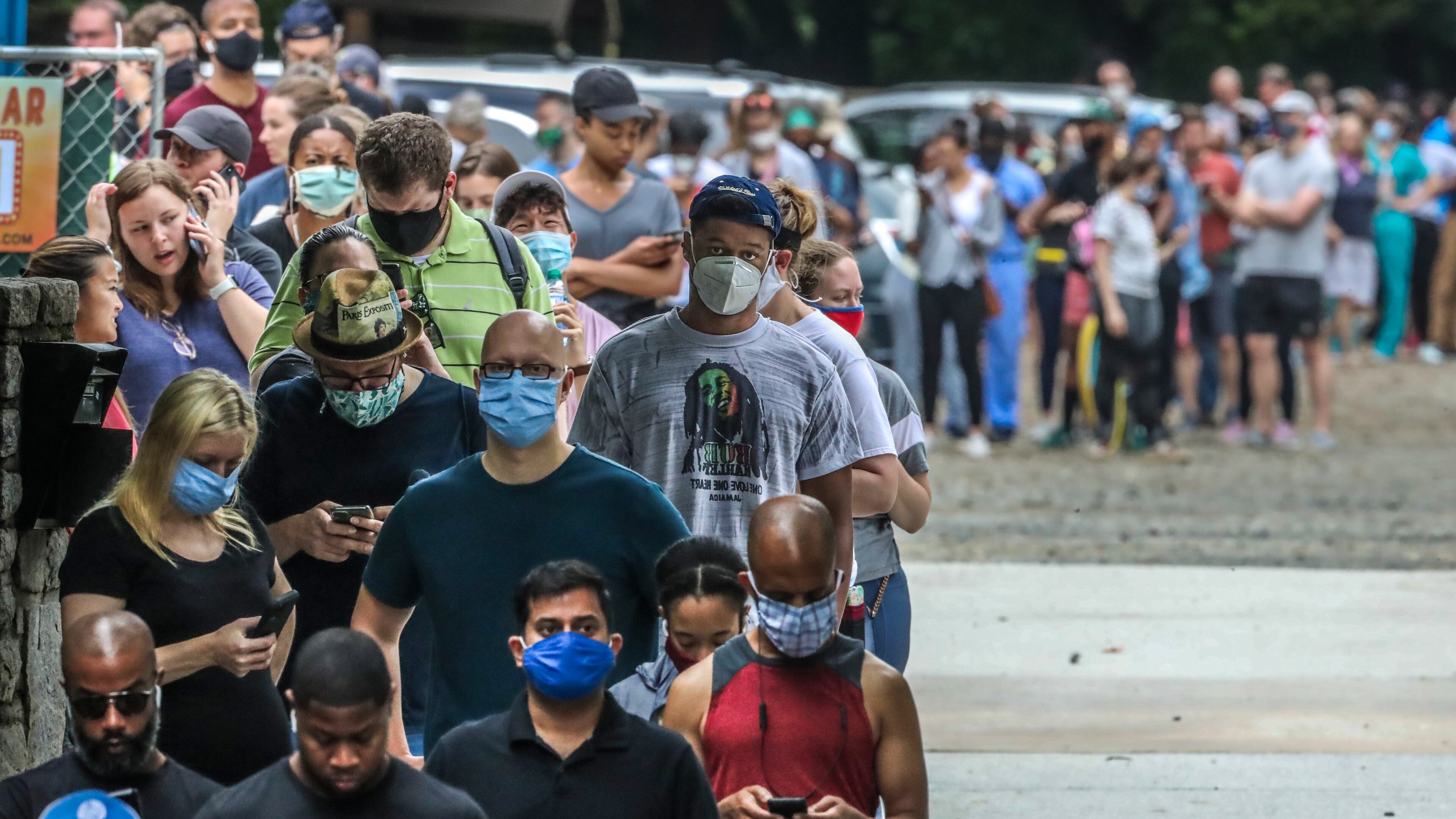 Some voters waited 2-3 hours at the Park Tavern polling place in Atlanta to cast ballots in June's primary. The Georgia Senate on Wednesday approved Senate Bill 89, which would allow the State Election Board to establish criteria for “low-performing” election offices and, if they don’t improve, to replace the local officials with new election superintendents indefinitely. Supporters of SB 89 said the bill would mean more support for local election officials, as well as accountability for those — such as Fulton County — that have repeatedly had election problems. JOHN SPINK/JSPINK@AJC.COM