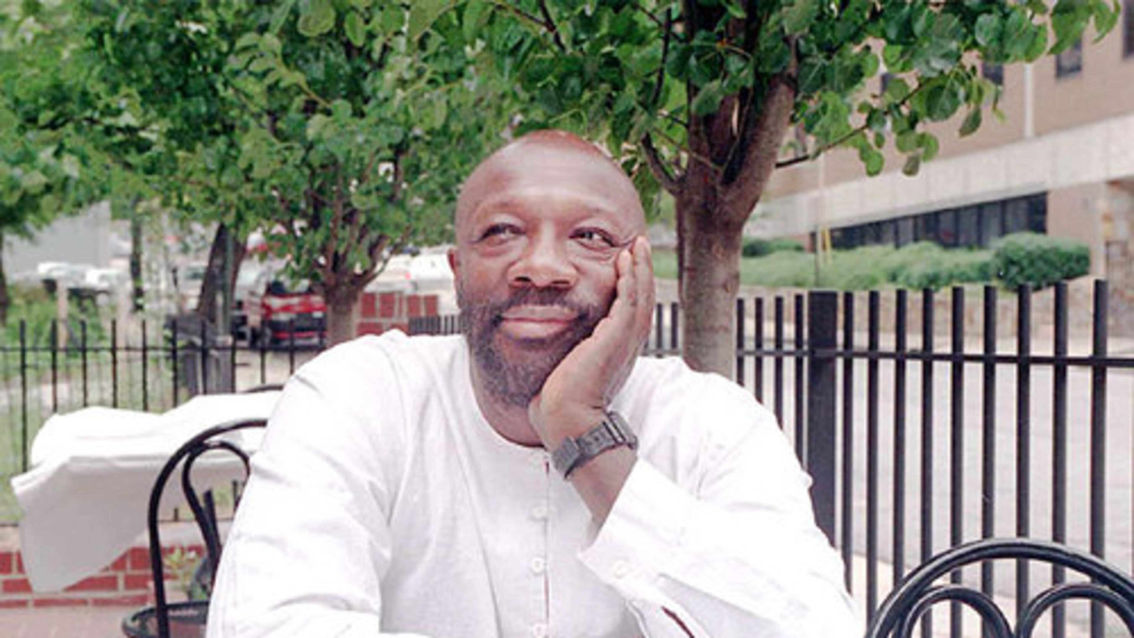 Hayes at South City Kitchen in Midtown in 1995.