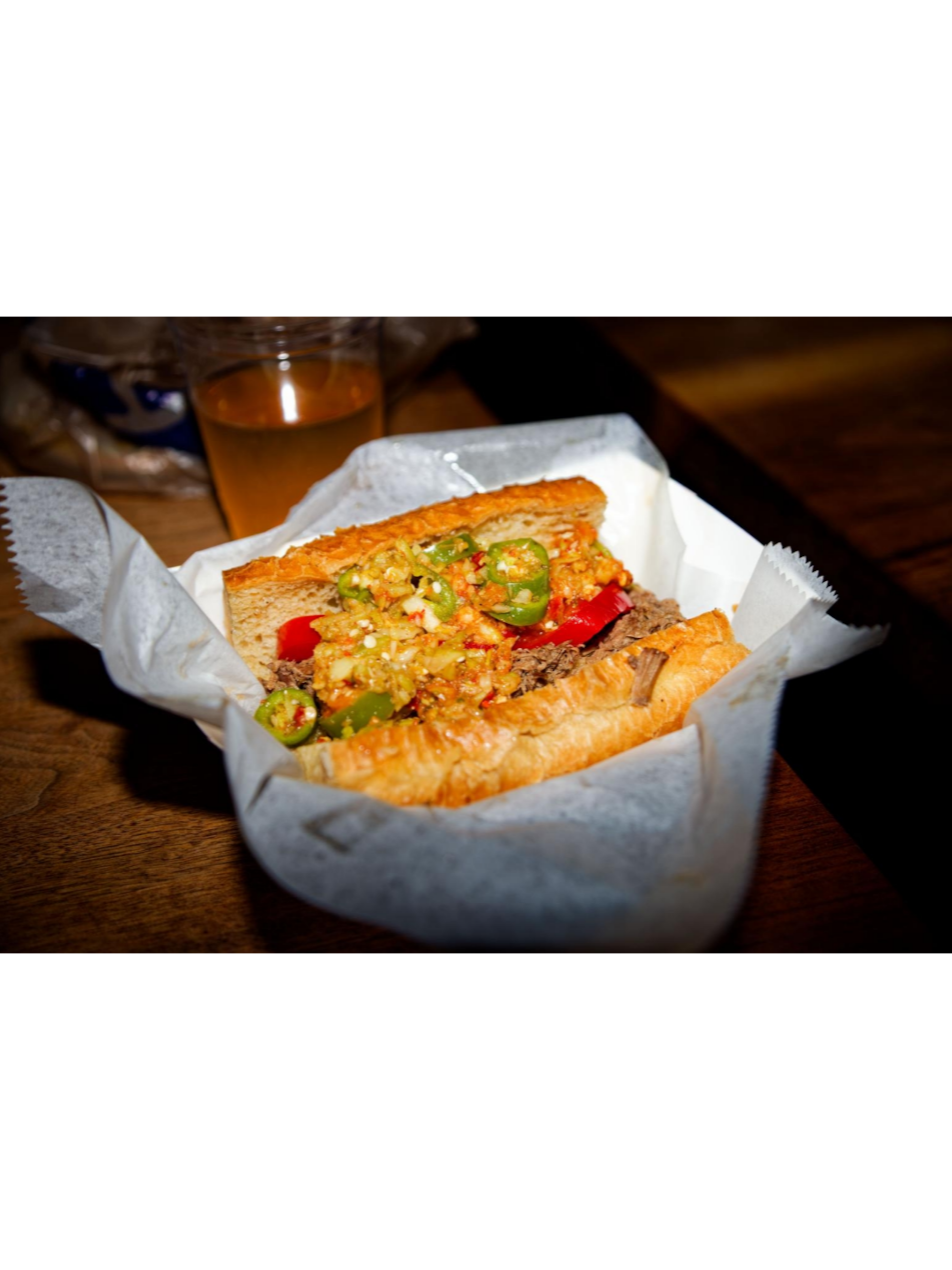 Tony's ATL’s Chicago beef sandwich. (Courtesy of Jason Carroll)