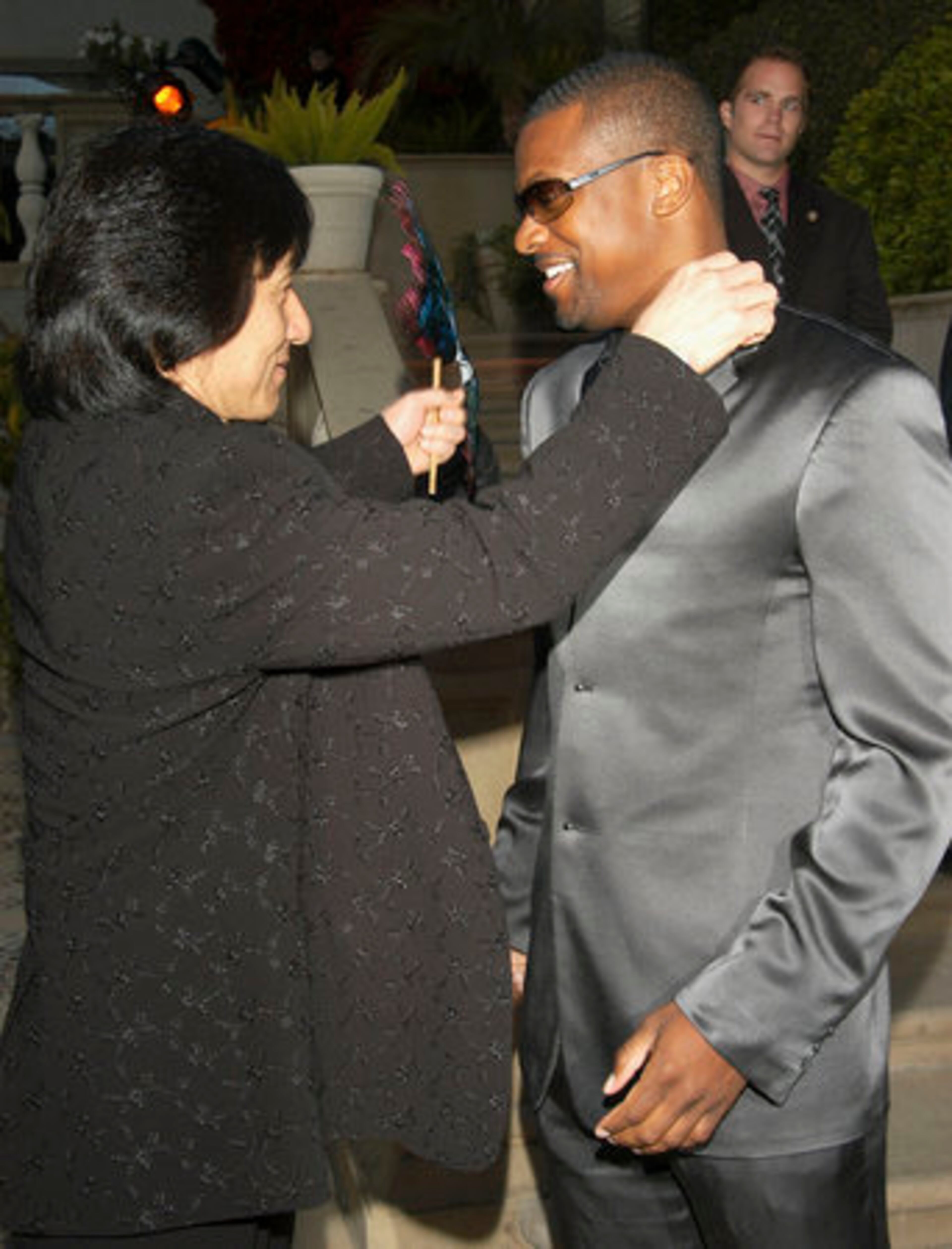 JACKIE CHAN & CHRIS TUCKER: He will do things that a watchful girlfriend or wife would do.