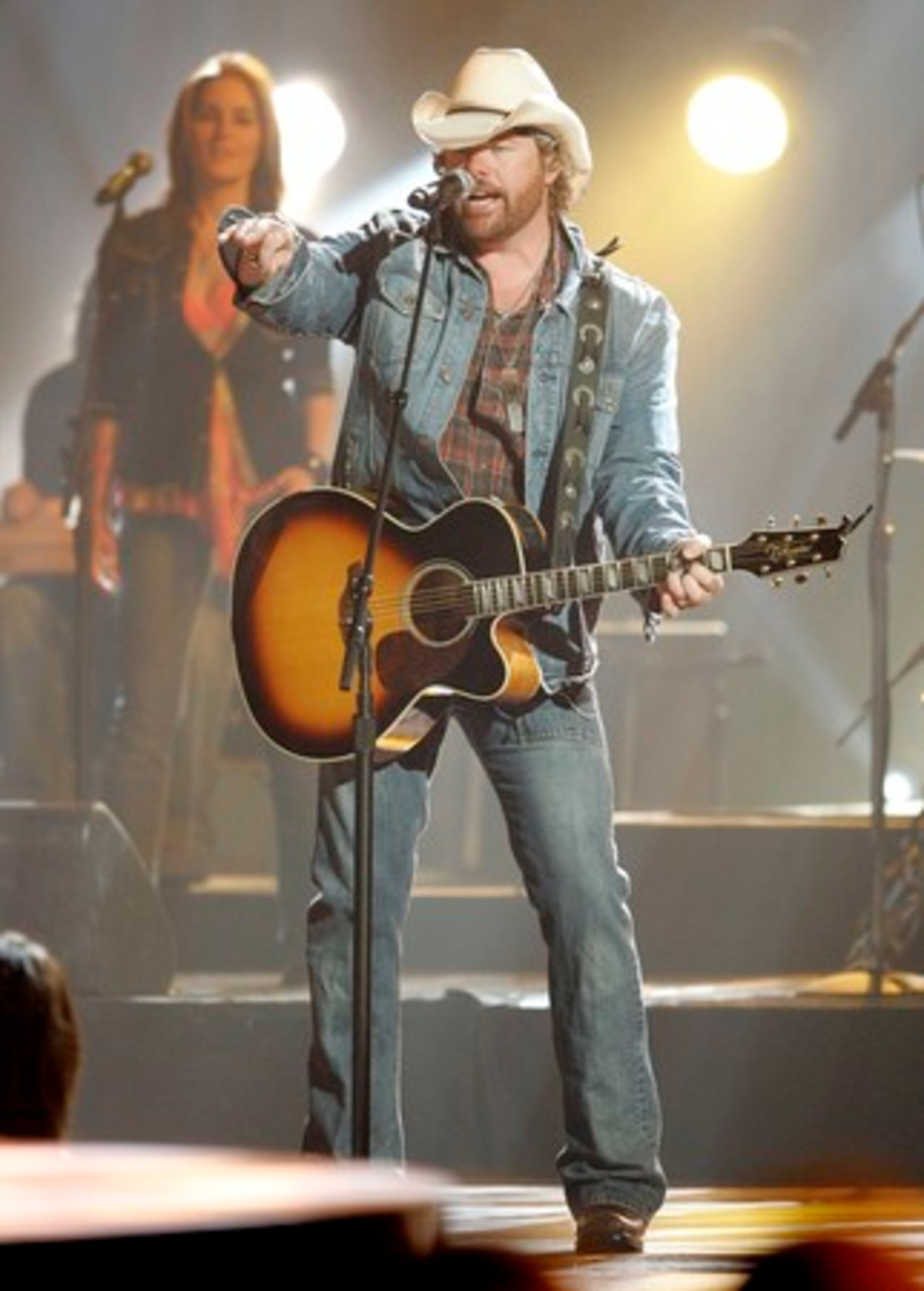 Toby Keith was nominated for Country Male artist, along with Tim McGraw and Brad Paisley.