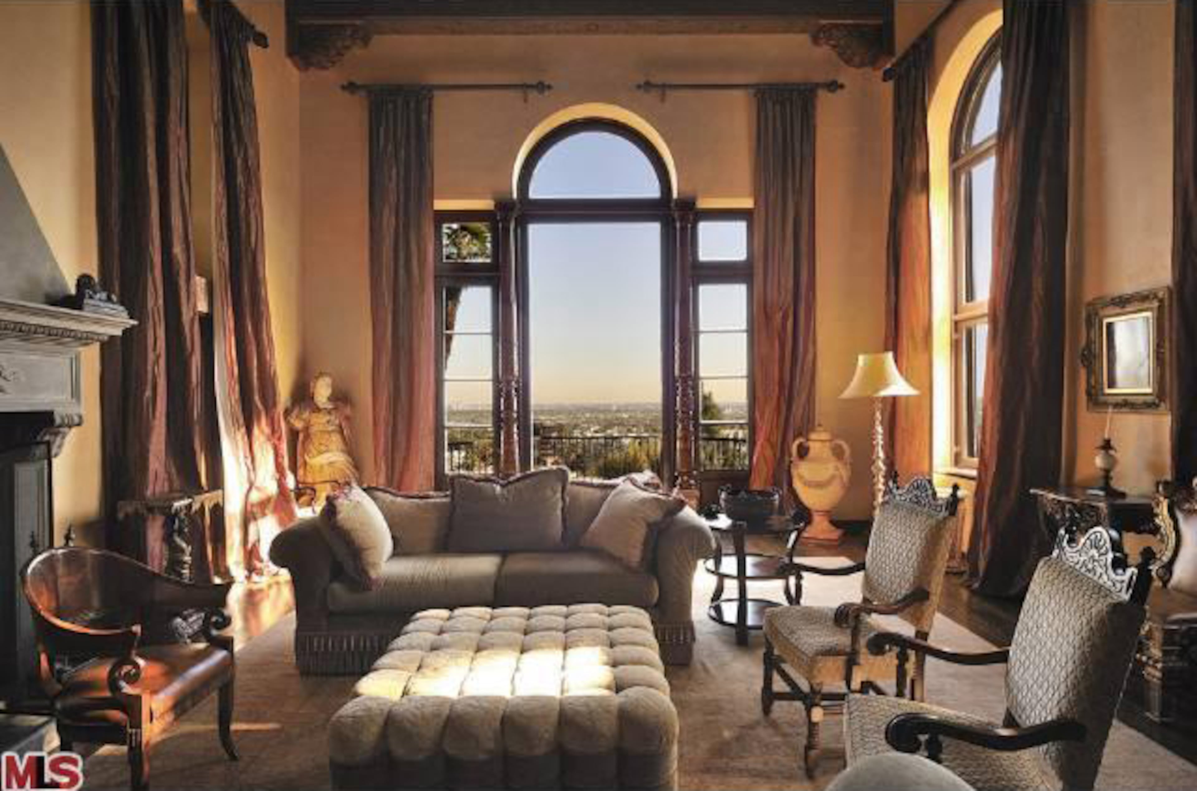 A Hollywood Hills, Calif., mansion owned by Katy Perry and ex-husband Russell Brand has hit the market for $5.988 million. The 8,835-square-foot home, which Perry and Brand bought in 2011 but never moved into, includes seven bedrooms, 13 bathrooms, a curving staircase, a musicians' balcony, three acres of property and views of Los Angeles. For more information, visit http://www.toptenrealestatedeals.com/homes/weekly-ten-best-home-deals/2013/4-16-2013/.