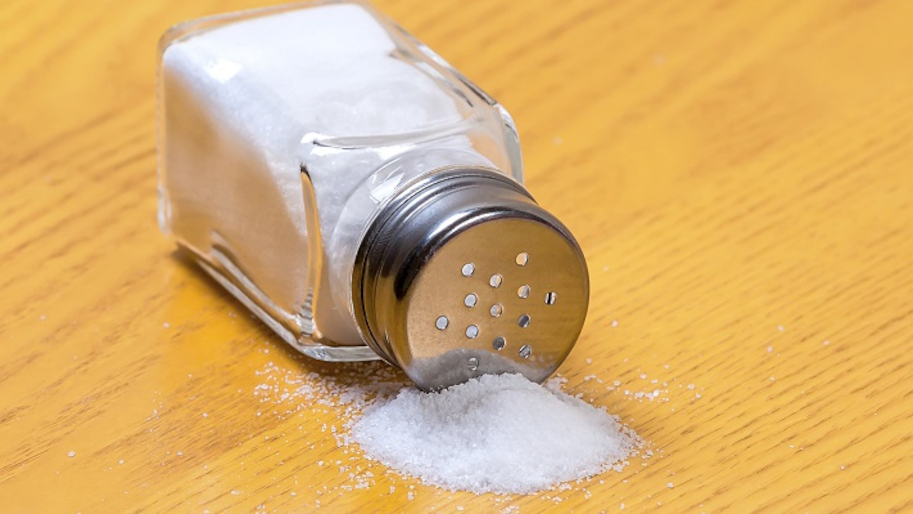 Try to consume less sodium. (Dreamstime)