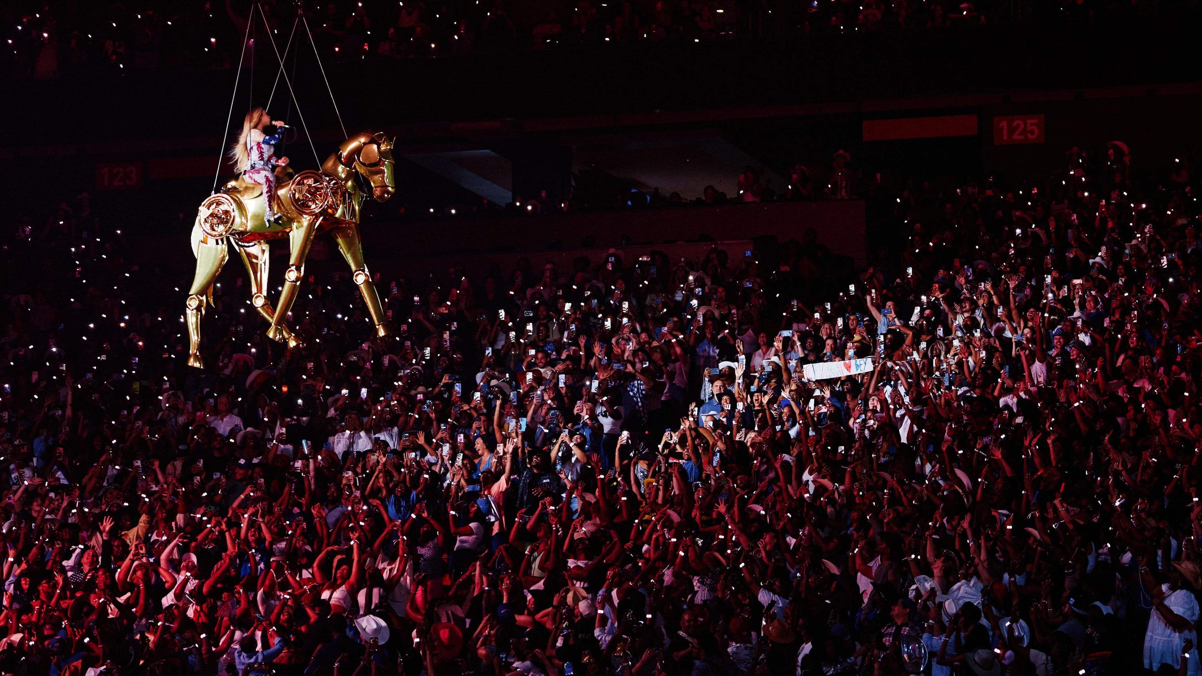 A man has been arrested after the items were stolen two days before Beyoncé performed the first of her concerts in Atlanta in July, police said. (Courtesy of Greg Noire)