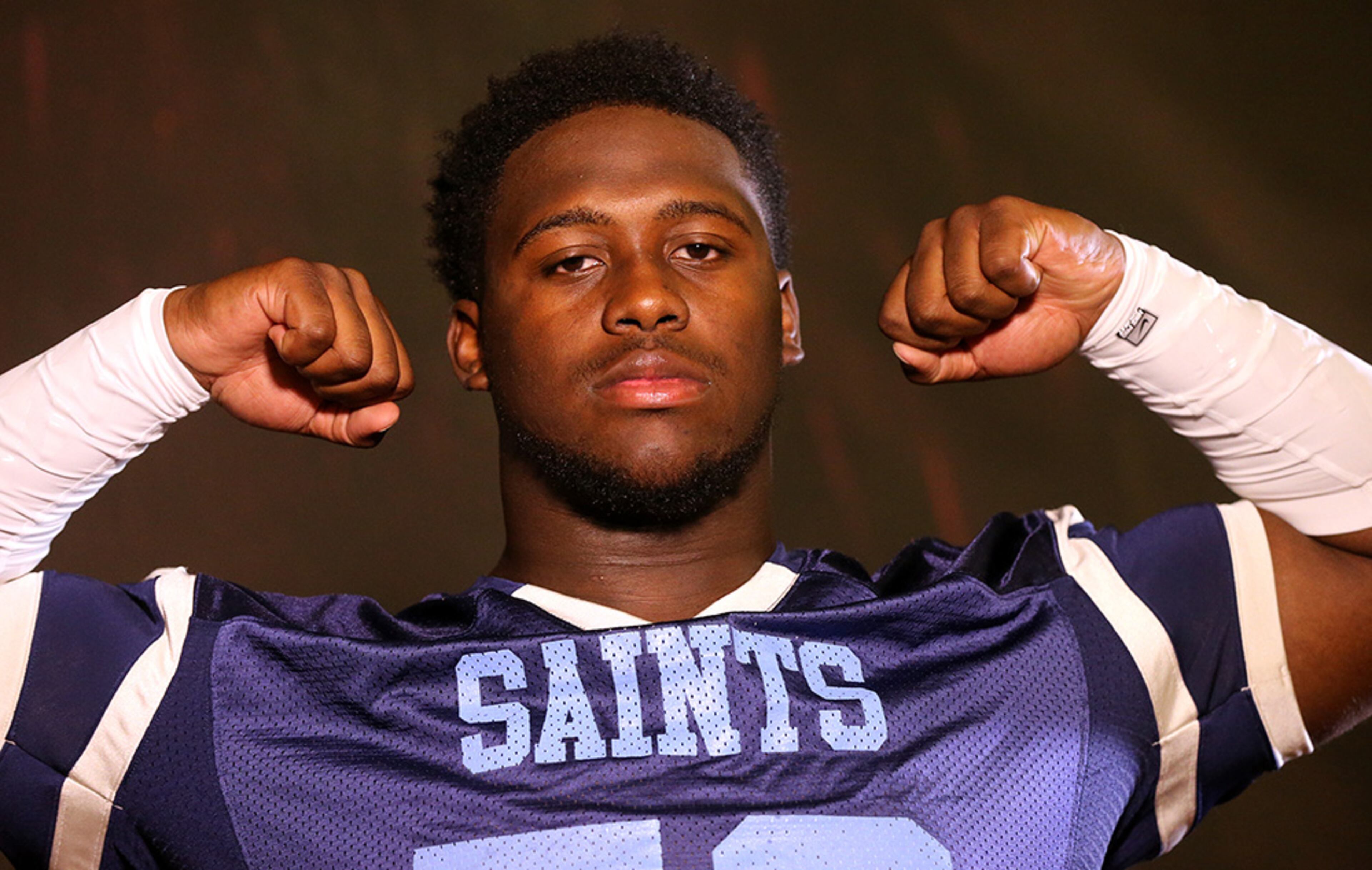 Cedar Grove defensive tackle Antwuan Jackson was an AJC Super 11 selection. (Curtis Compton/AJC)