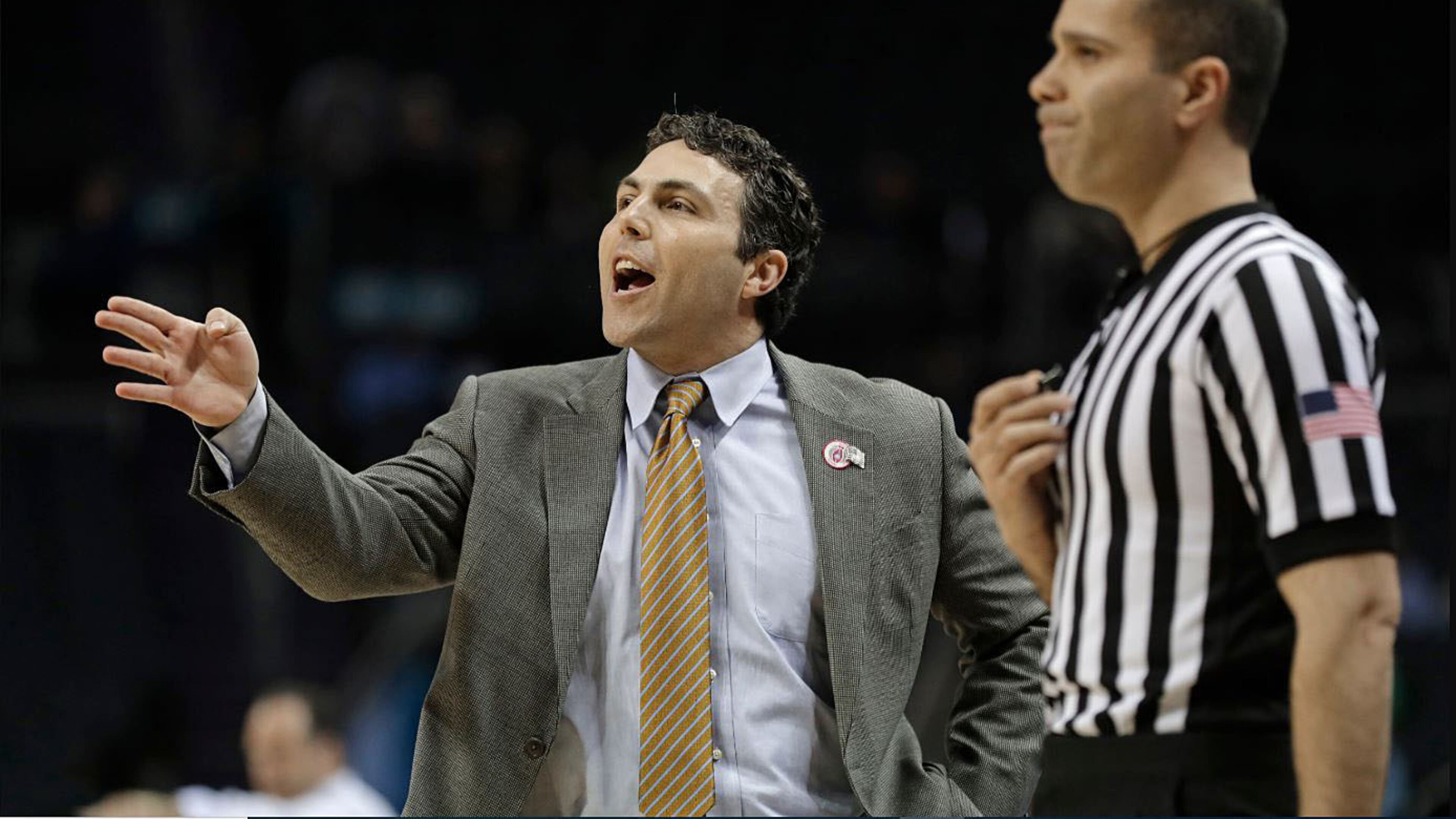 Georgia Tech coach Josh Pastner. (AP photo)