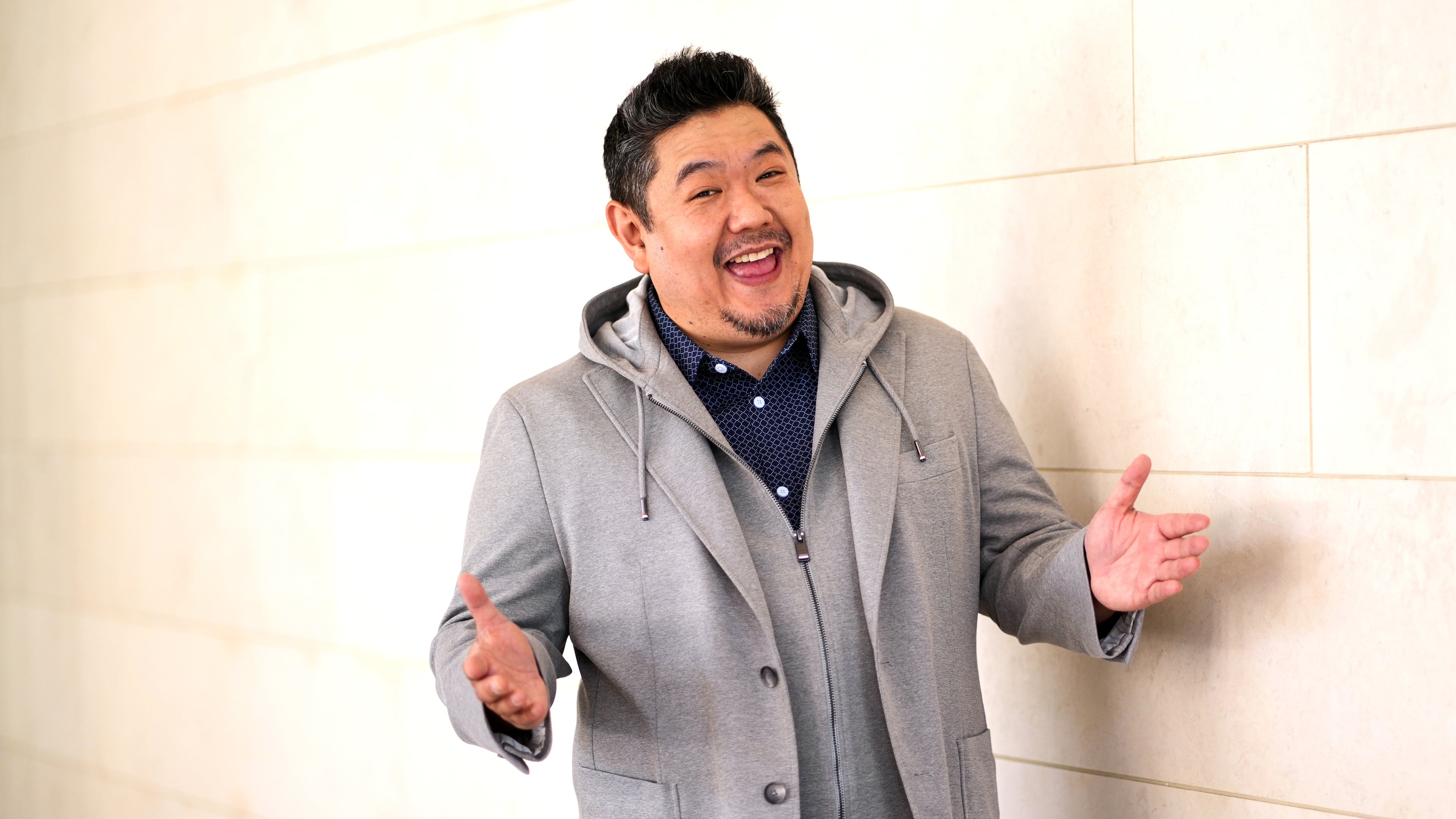 FILE - Eric Bauza poses for a portrait to promote the film "Coyote vs. Acme" in Los Angeles on June 9, 2026. (AP Photo/Chris Pizzello, File)