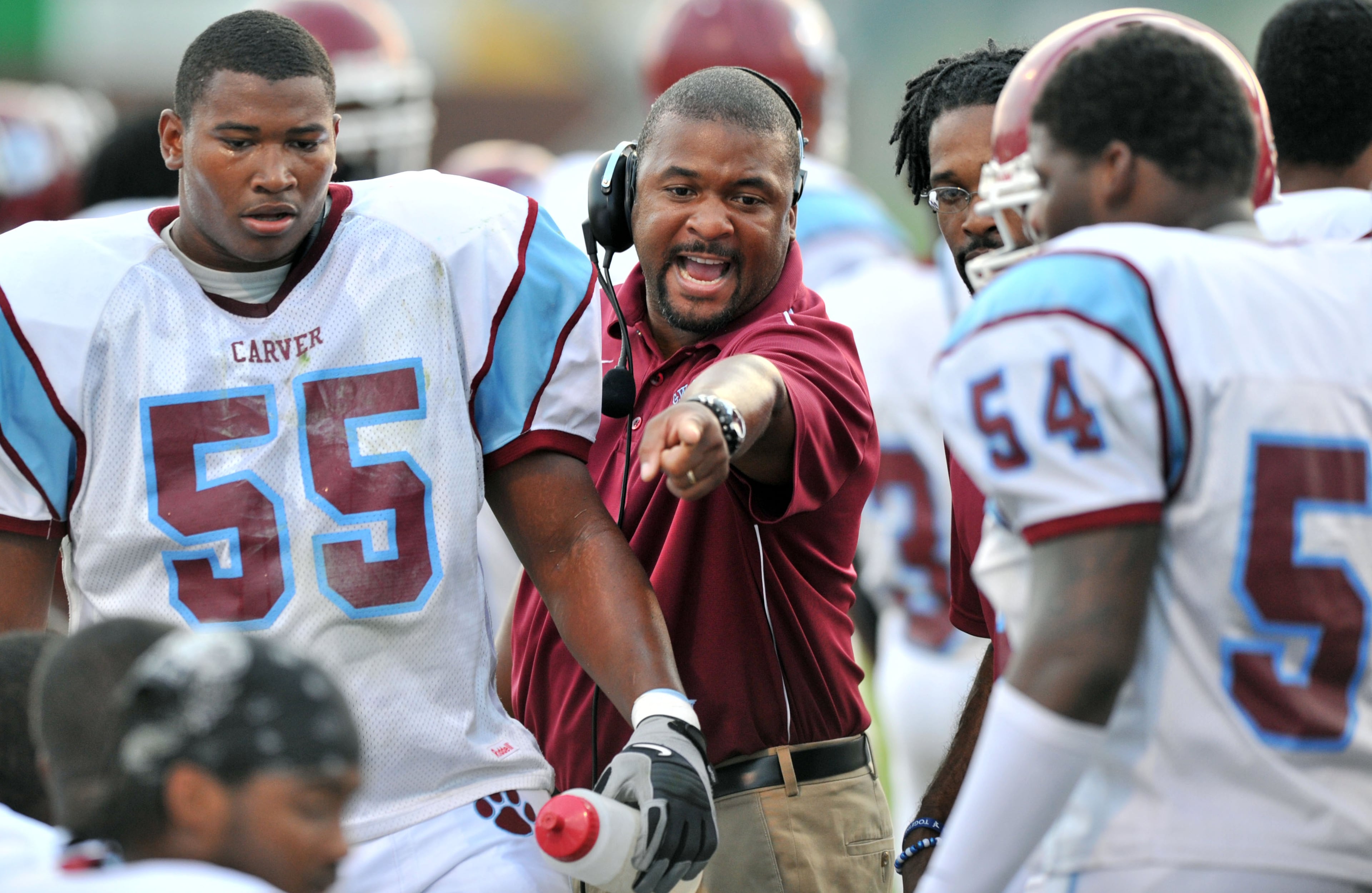 Thanks largely to former coach Dell McGee’s influence, Carver-Columbus ranks eighth in GHSA victories (198) since 2006. (Hyosub Shin/AJC 2011)