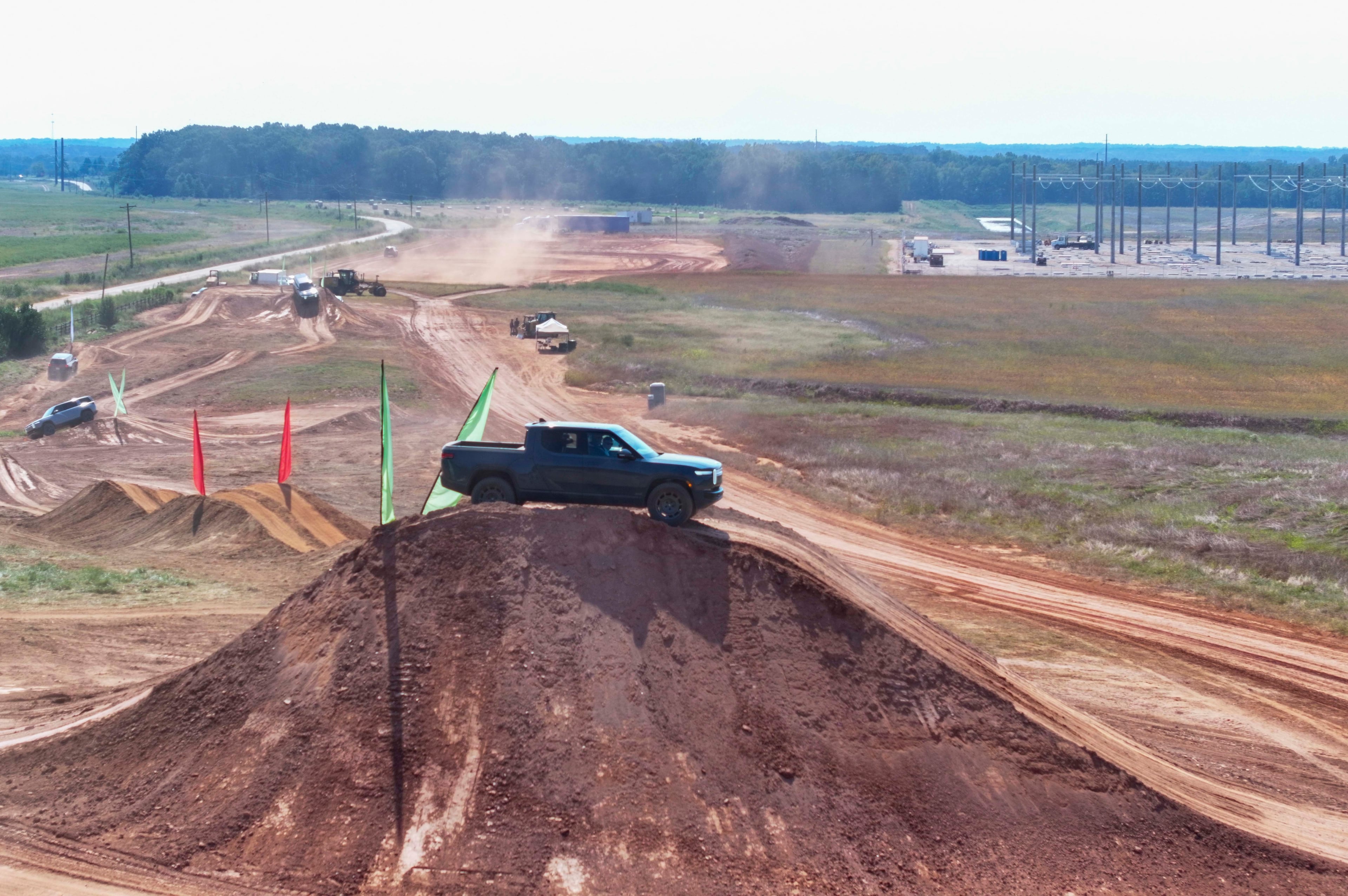 Rivian groundbreaking ceremony,