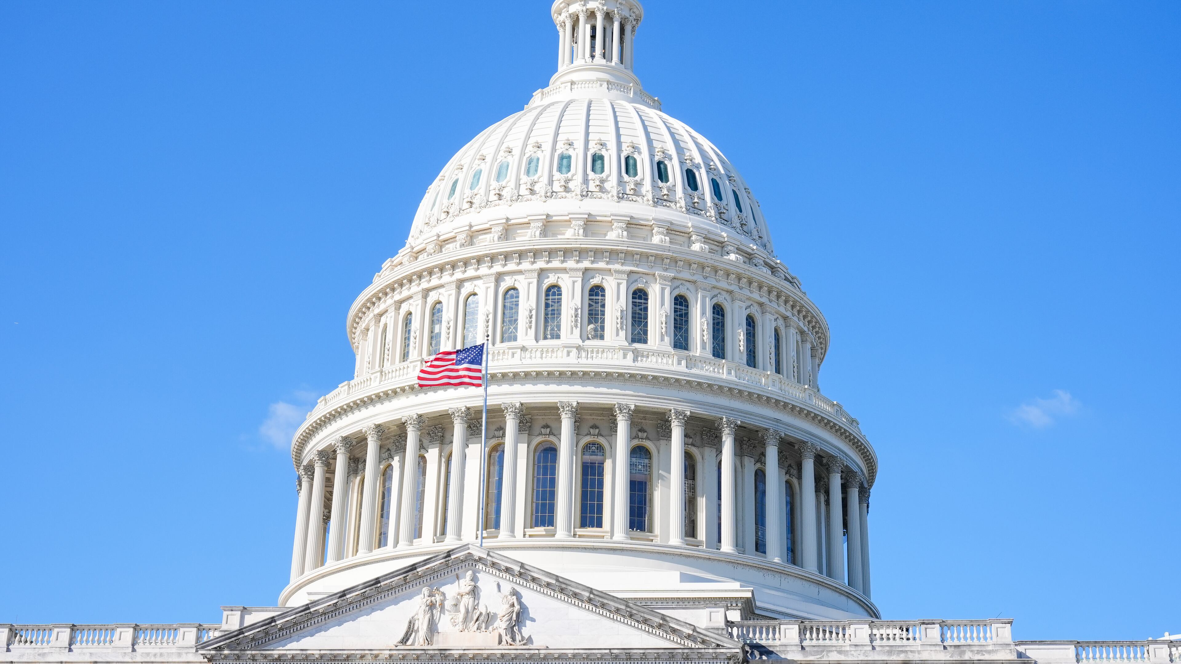 The U.S. Capitol is seen Friday, Feb. 13, 2026, in Washington. (AP Photo/Mariam Zuhaib)