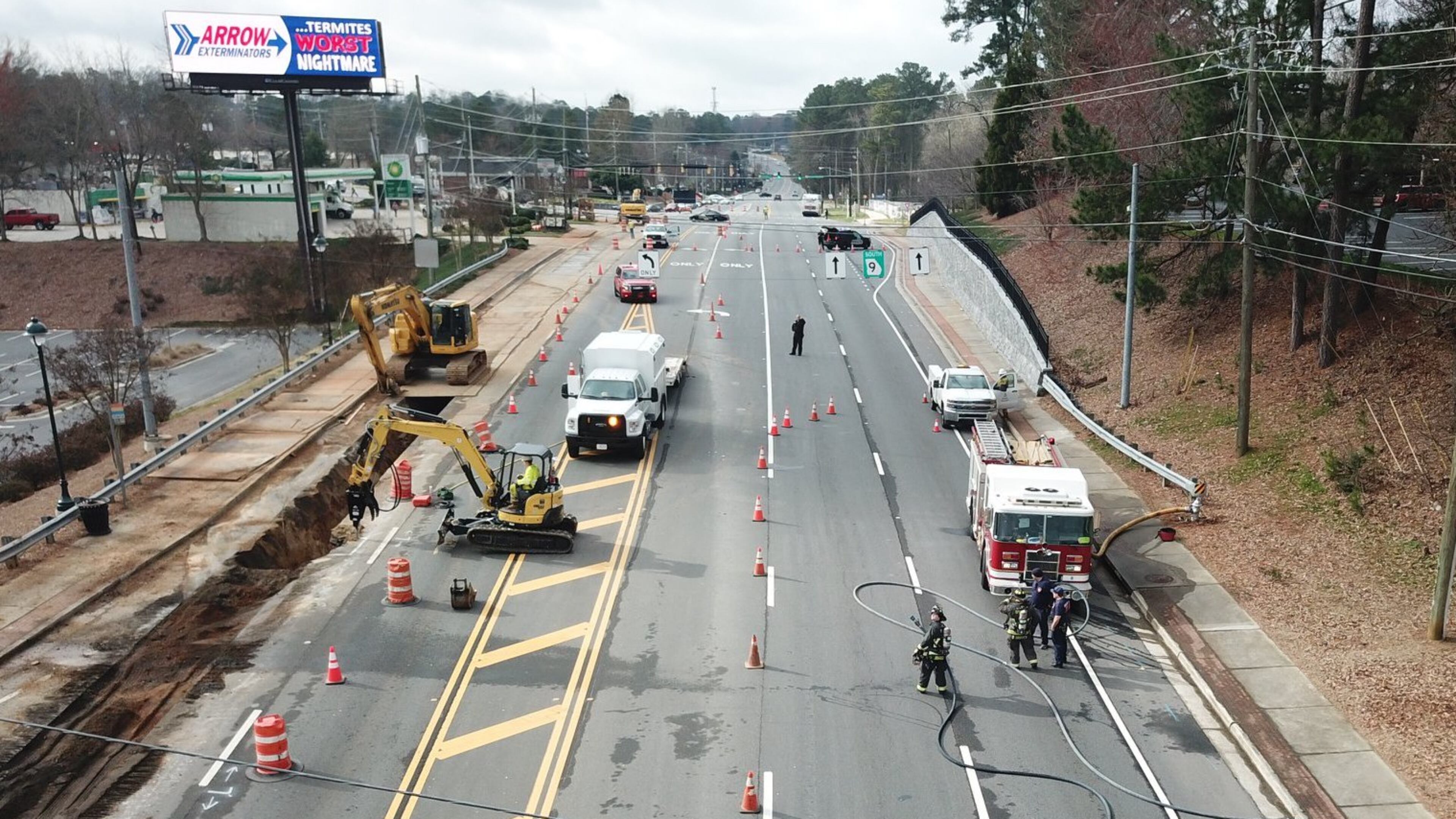Sandy Springs recently approved a $399,478 contract with Gresham Smith Consulting Services, Inc. to conduct the Roswell Road Access Management Plan. (Courtesy City of Sandy Springs)