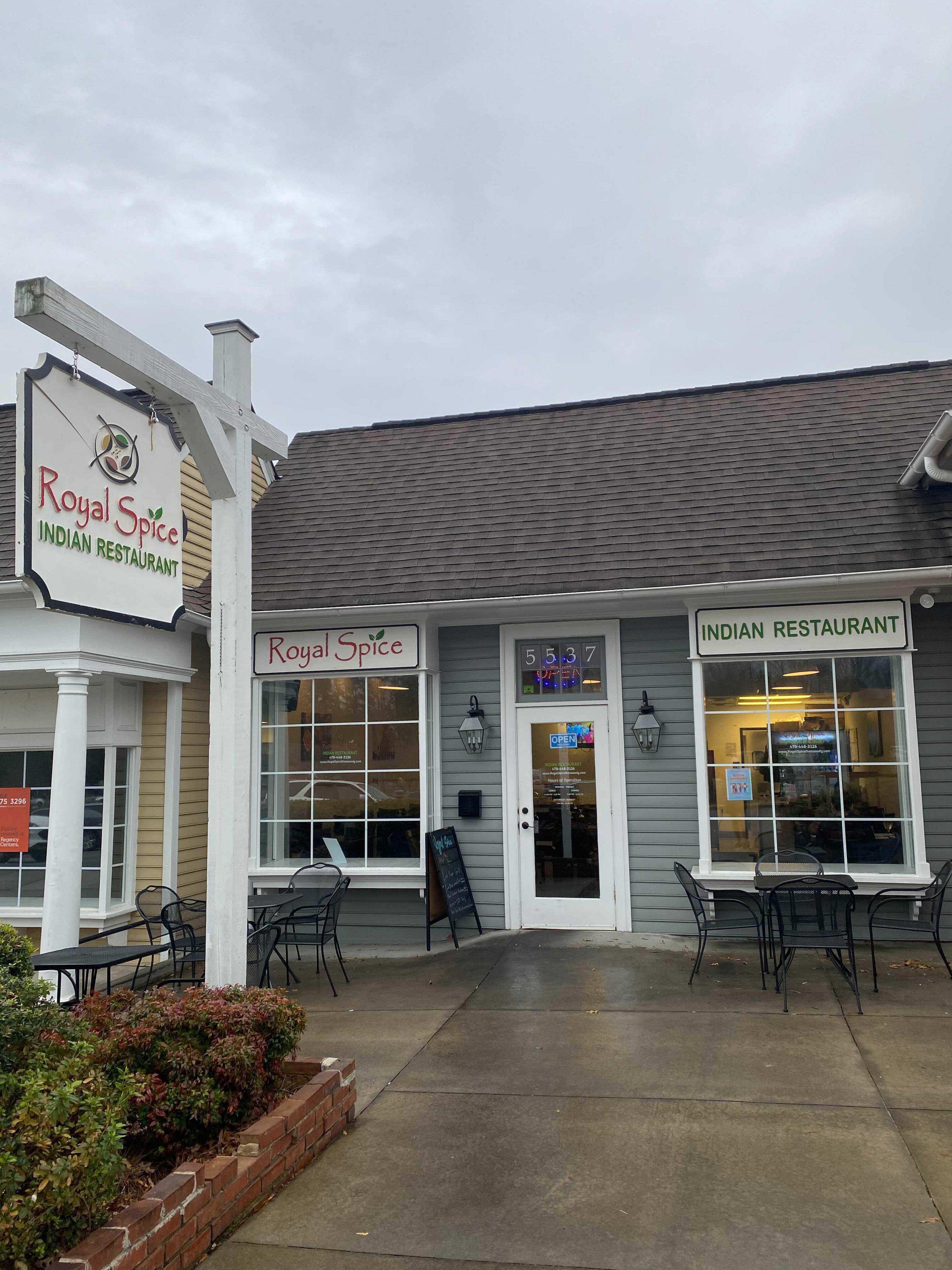 Royal Spice Indian Restaurant is located in the Dunwoody Village shopping complex. Ligaya Figueras/ligaya.figueras@ajc.com