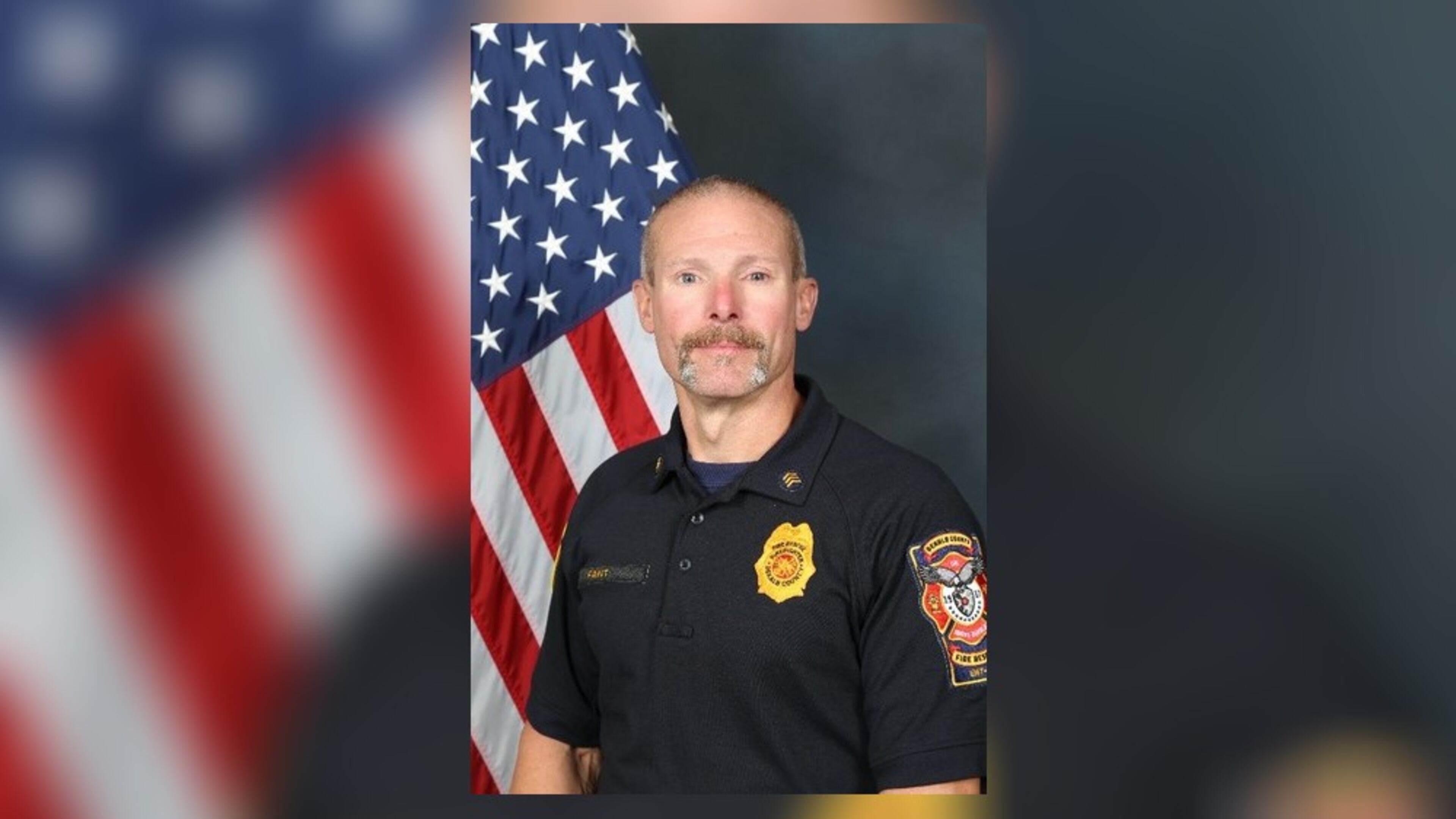 DeKalb County firefighter Preston Fant, 53, died while battling a commercial structure fire on Monday, officials said. Sept. 9, 2025. (Courtesy of DeKalb County Fire Department)