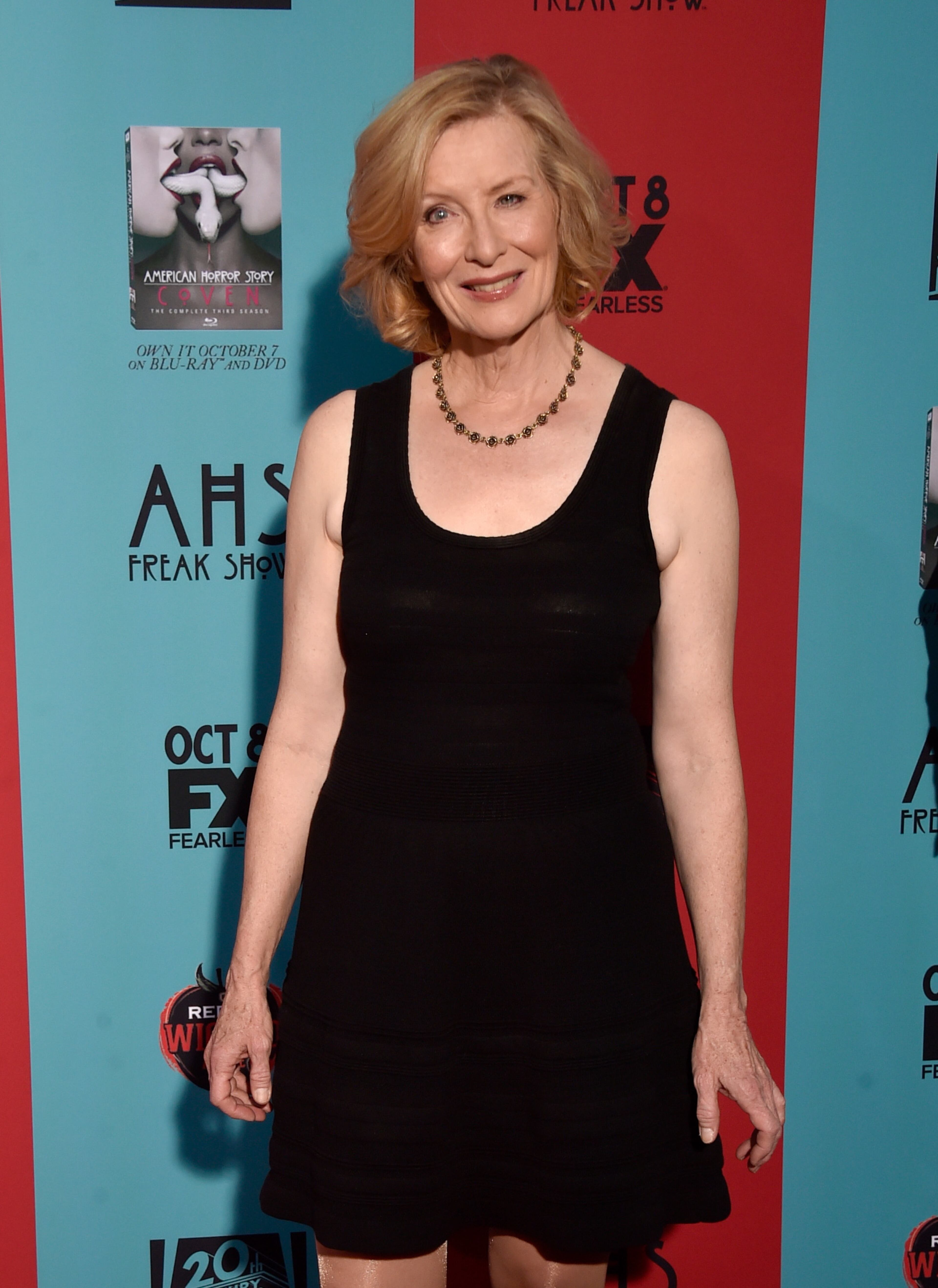 HOLLYWOOD, CA - OCTOBER 05: Actress Frances Conroy attends FX's "American Horror Story: Freak Show" premiere screening at TCL Chinese Theatre on October 5, 2014 in Hollywood, California. (Photo by Frazer Harrison/Getty Images)