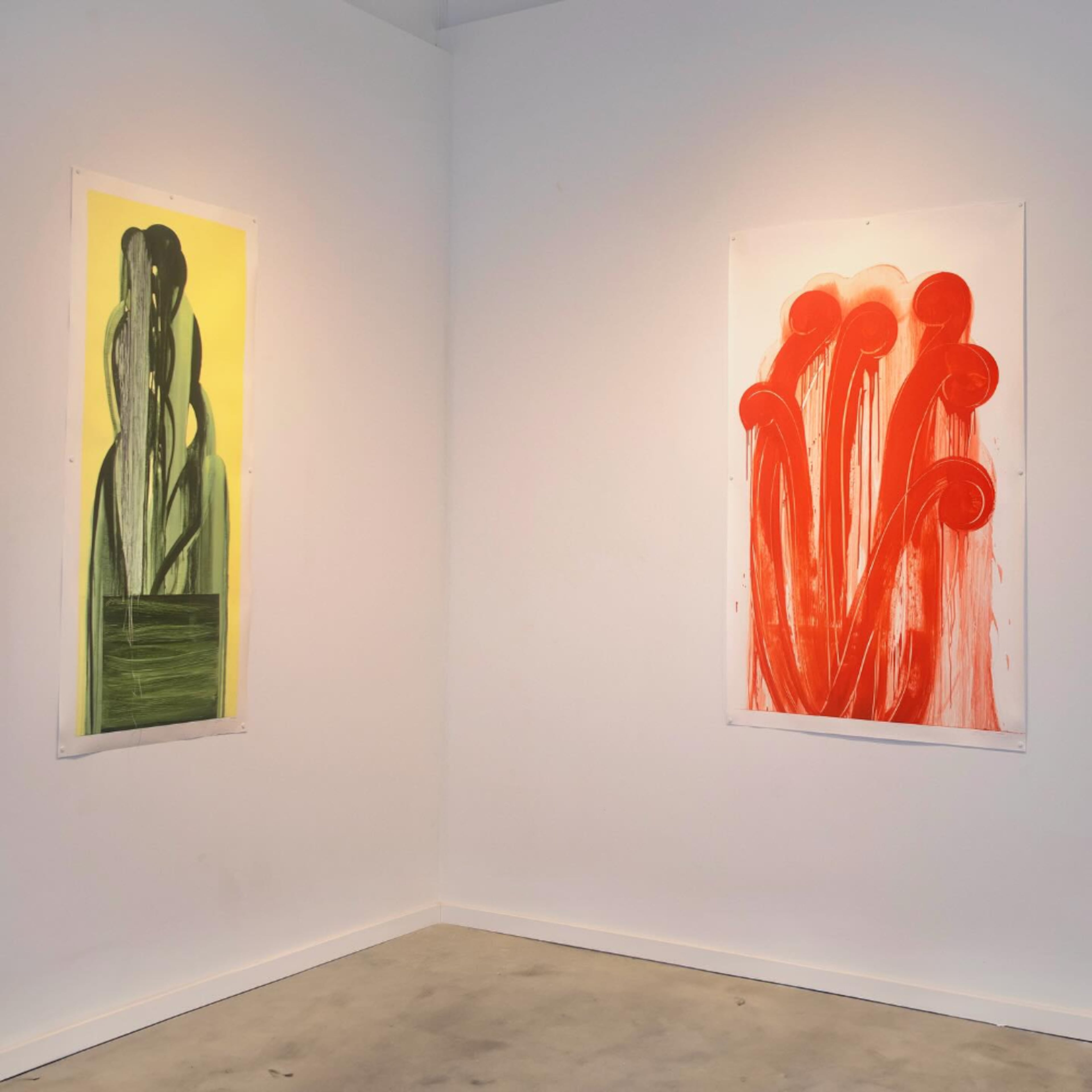 Sandler Hudson Gallery hosts “primary,” a solo exhibition featuring the works of Georgia artist Betsy Cain through Saturday. (Photo courtesy of Sandler Hudson Gallery)