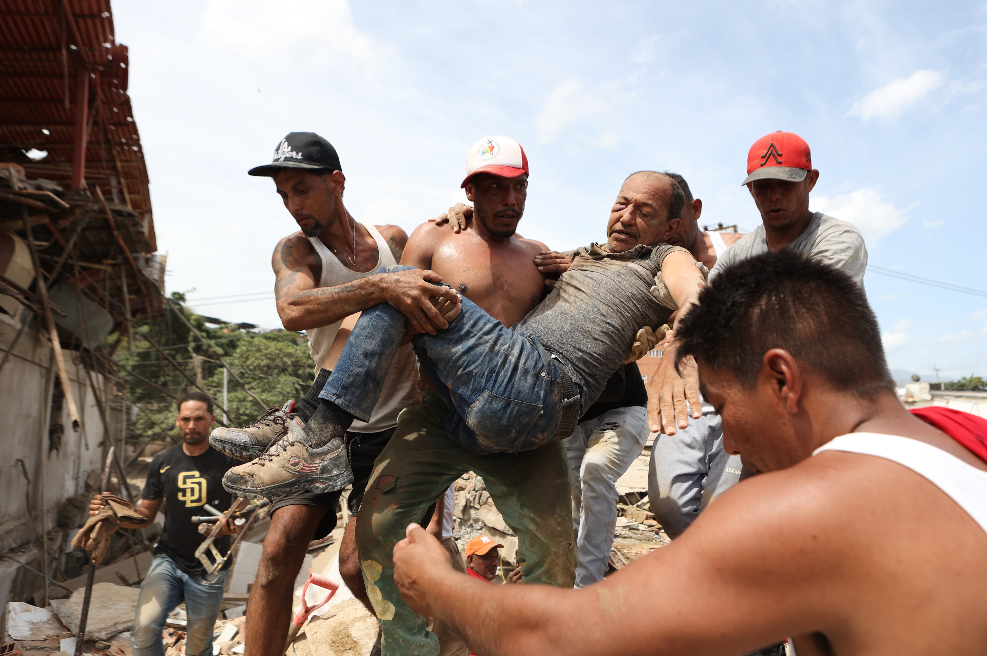 APTOPIX Venezuela Earthquake