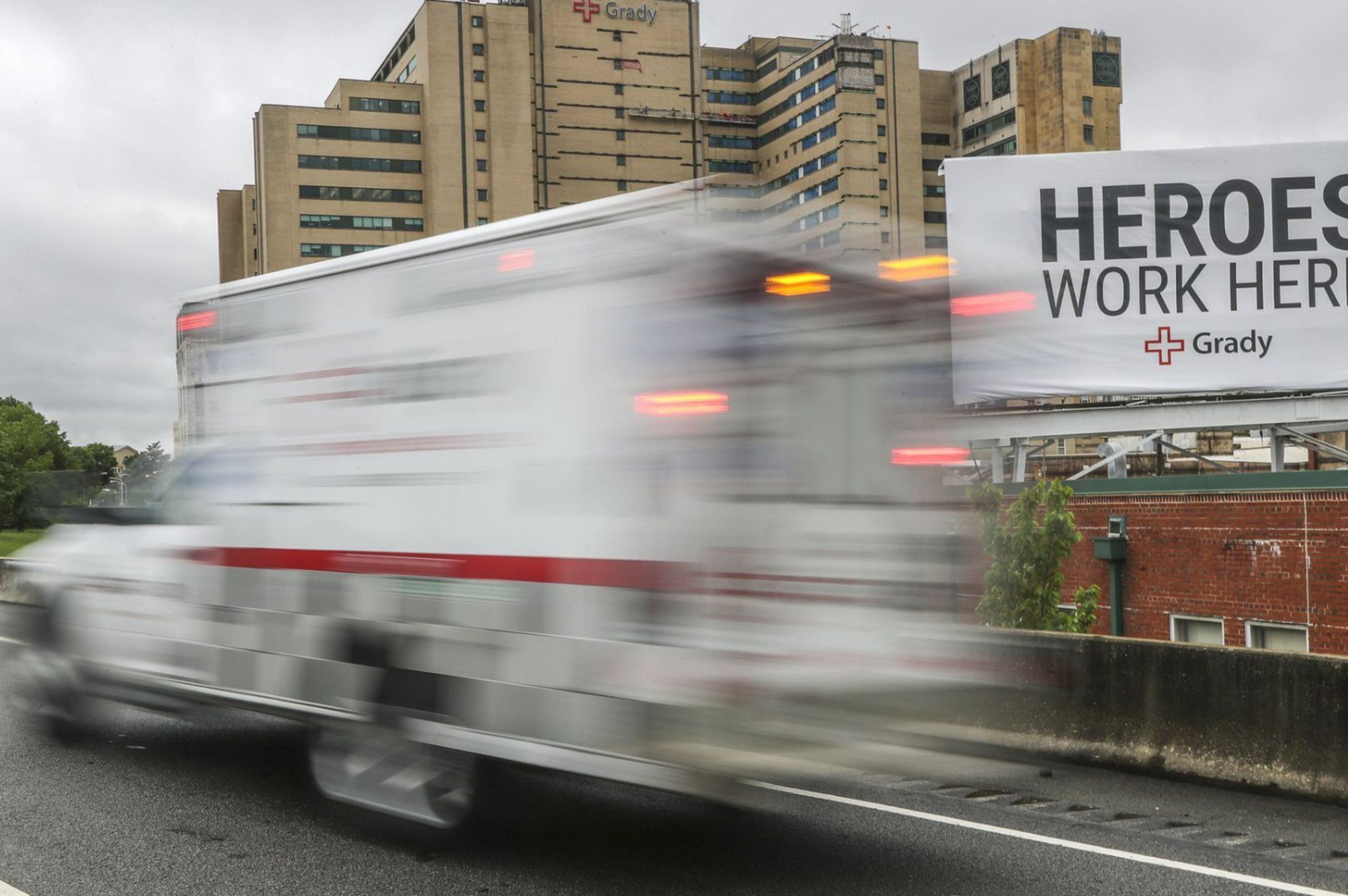 Grady Memorial sees drop in COVID-19 patients but cautious over UK variant