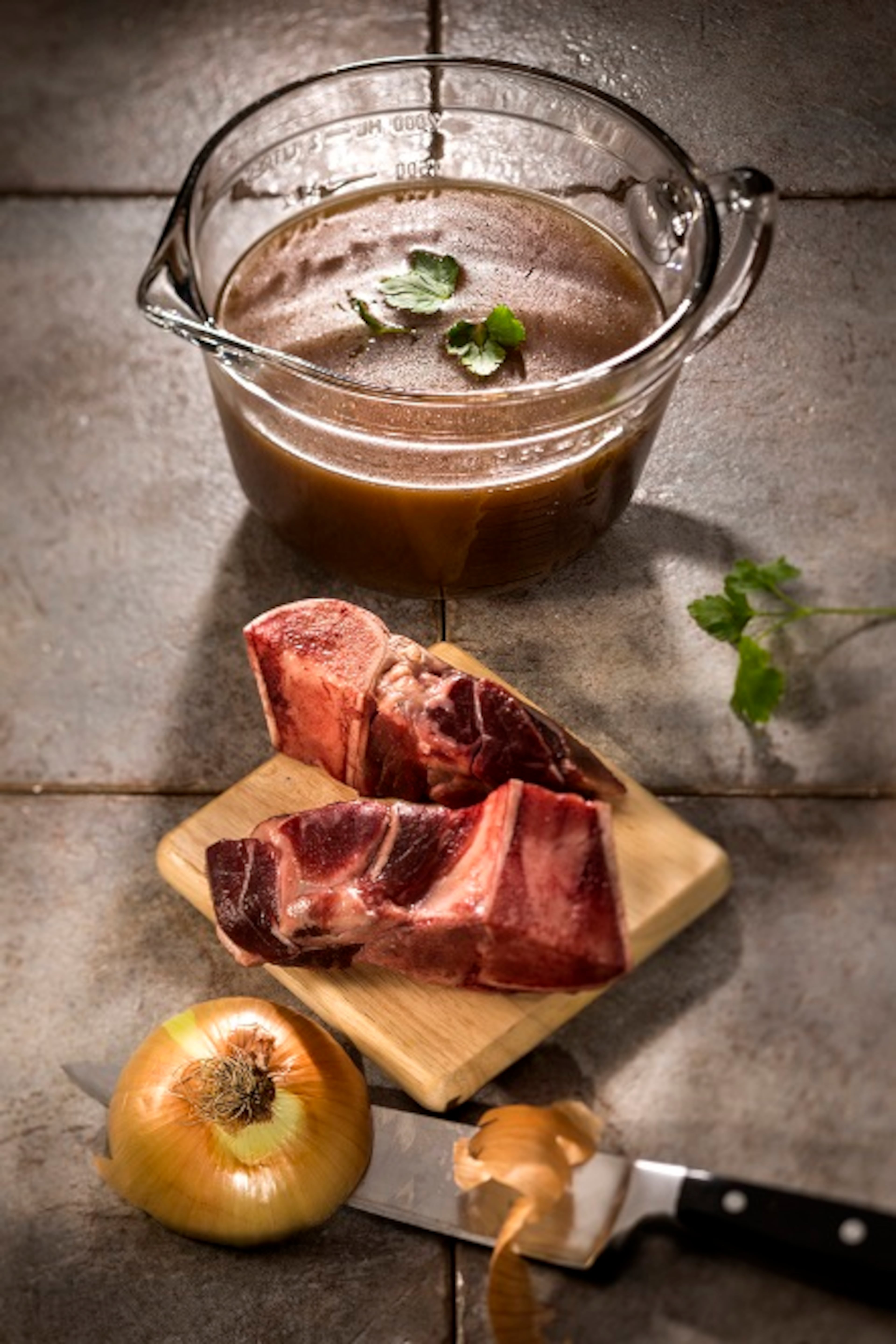 Dark beef stock. (Ricardo DeAratanha/Los Angeles Times/TNS)