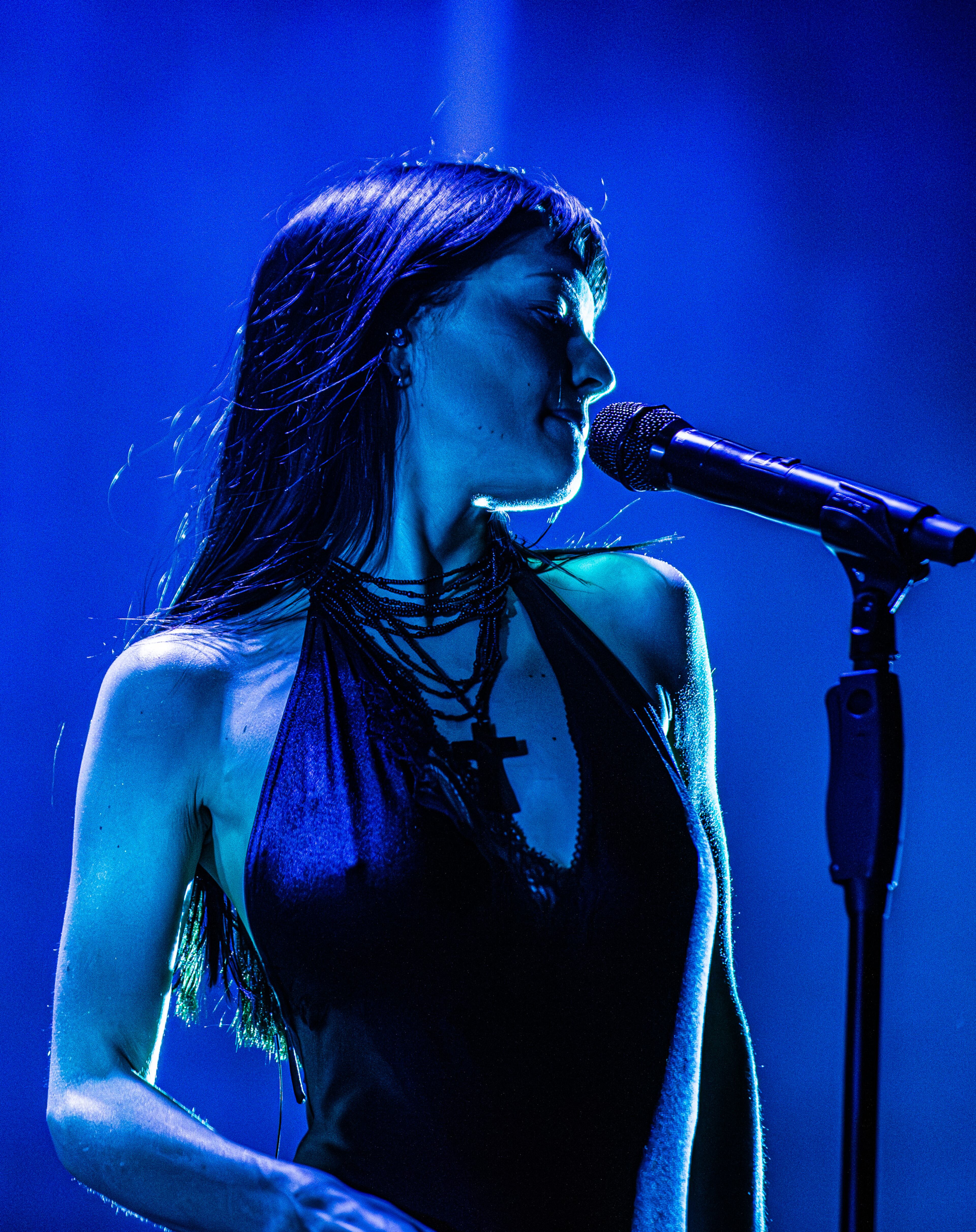 The Marias perform during Shaky Knees on Friday, Sept. 19, 2025, at Piedmont Park in Atlanta. (Ryan Fleisher for the AJC)