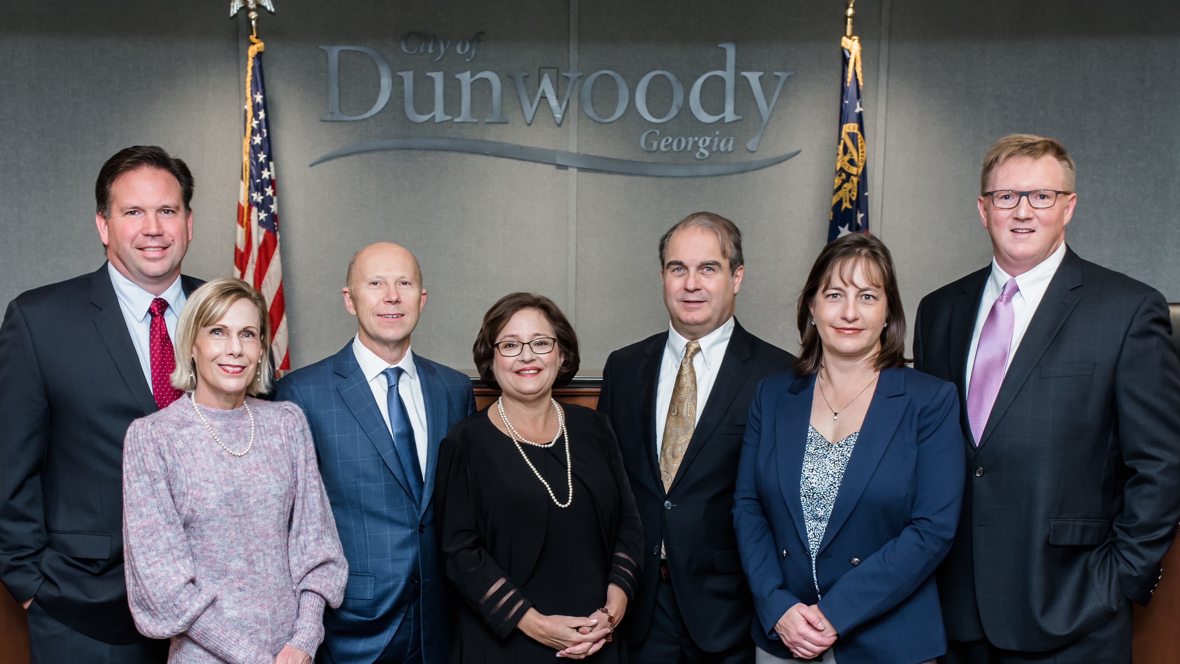 The Dunwoody City Council and Mayor Lynn Deutsch
