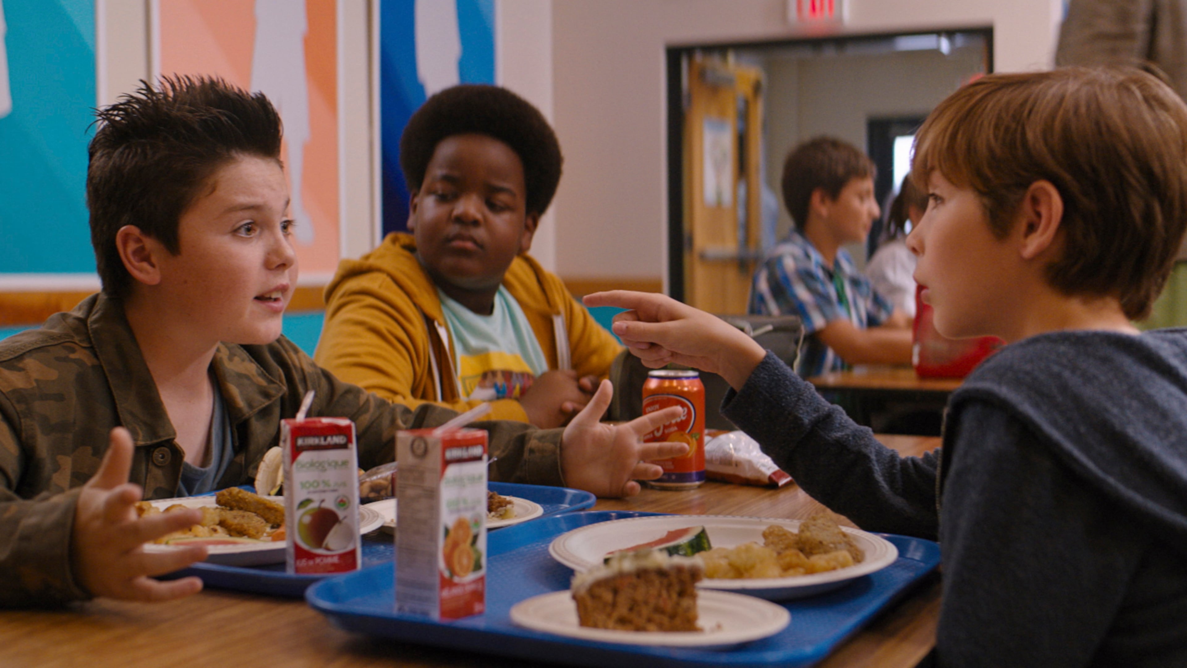 Brady Noon (from left), Keith L. Williams and Jacob Tremblay star in “Good Boys.” Universal Pictures