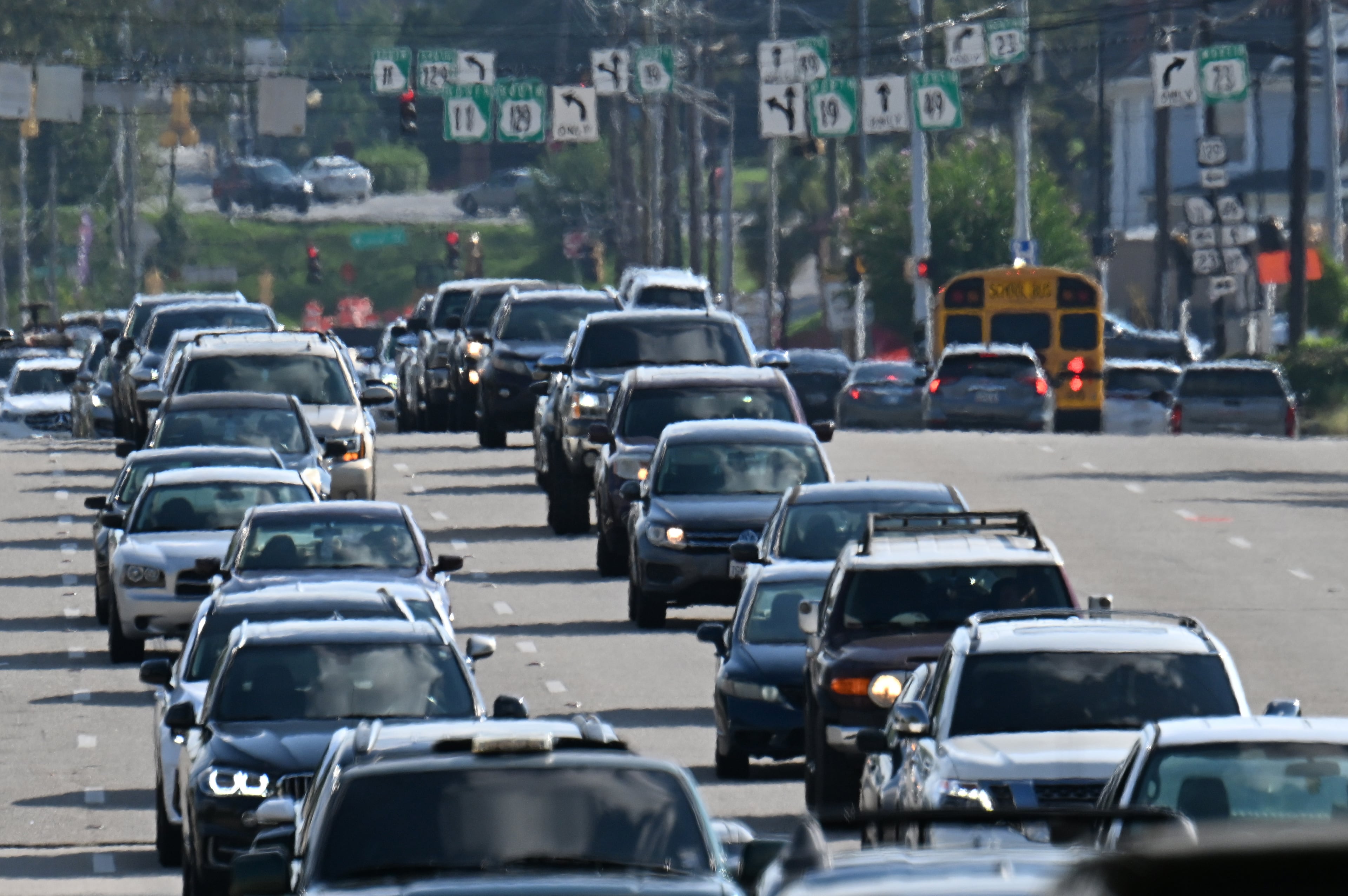 I-16 and I-75 interchange construction
