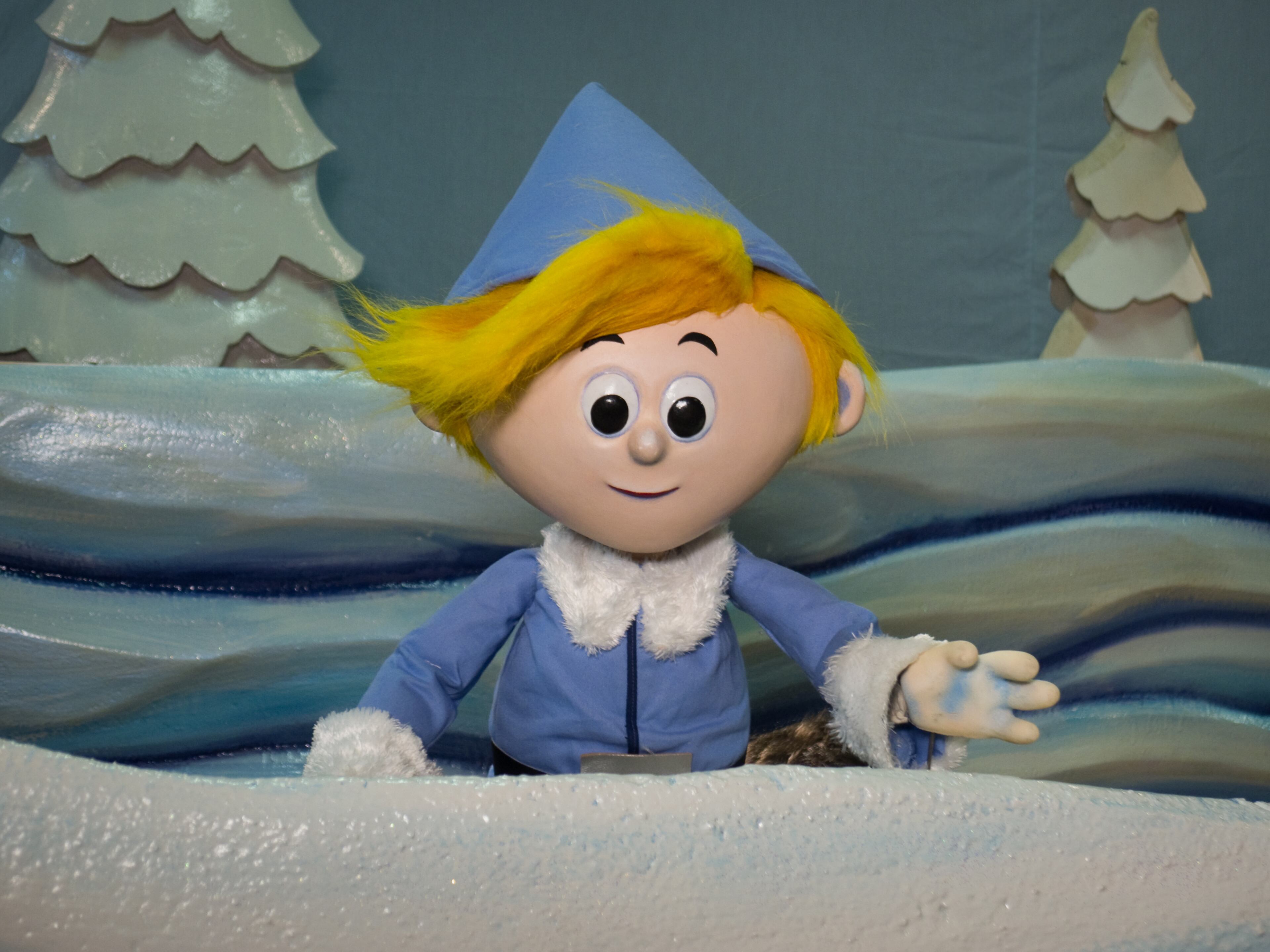 Hermey, the elf who'd rather be a dentist. Photo: Clay Walker.