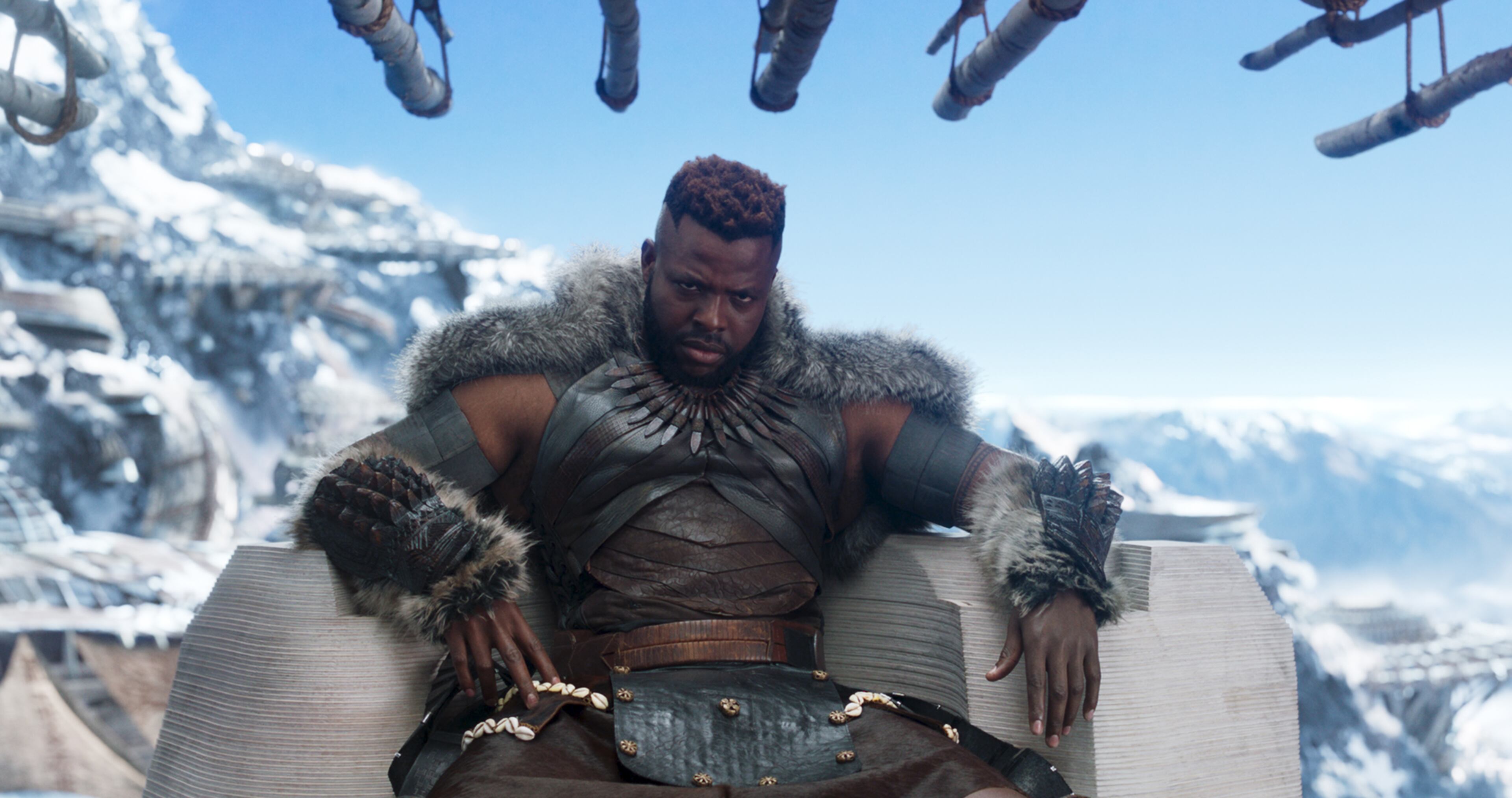 Winston Duke as M'Baku in Marvel Studios' "Black Panther."