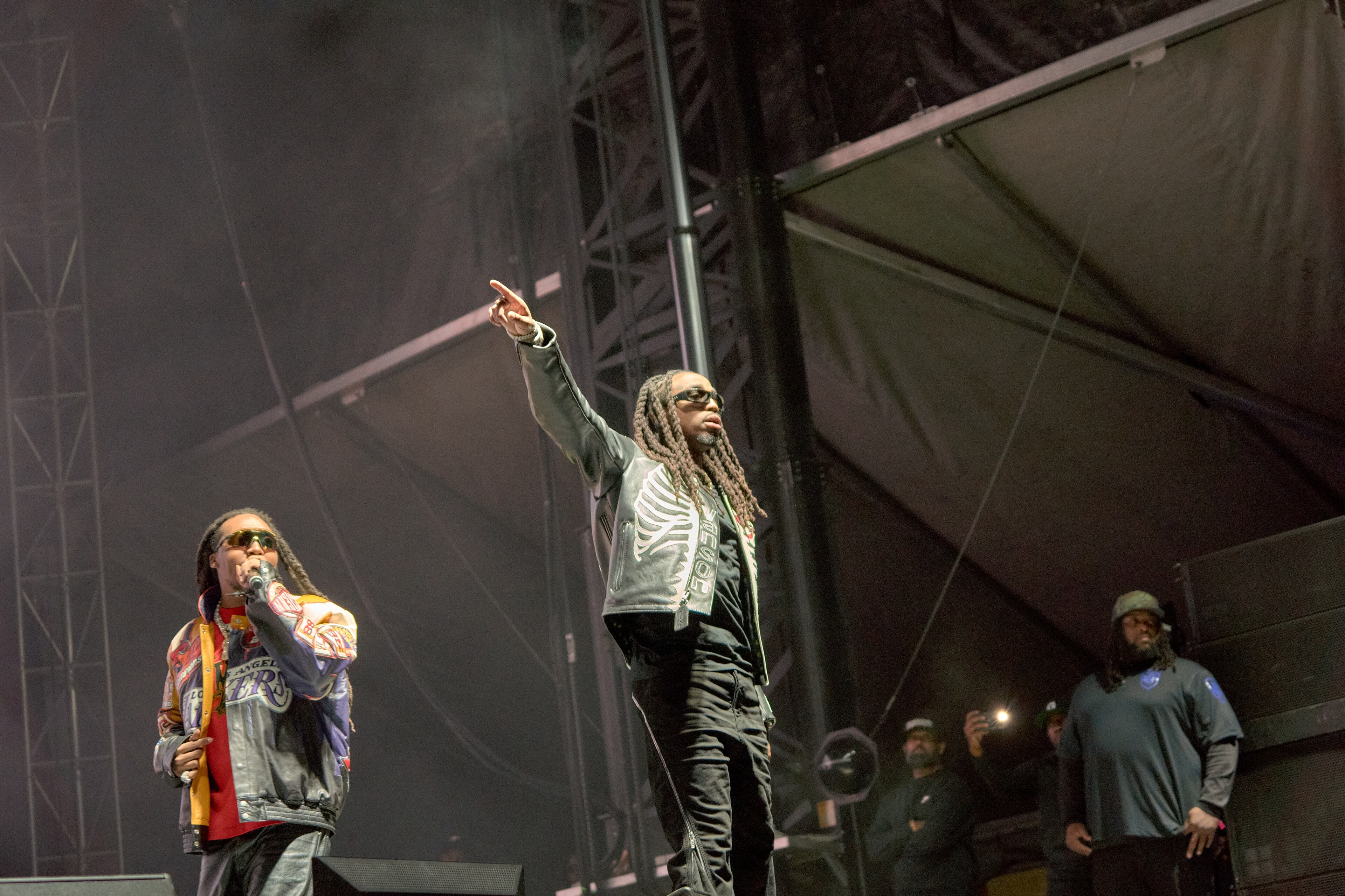 Migos’ Takeoff at ONE MusicFest held at Central Park on October 8, 2022, in Atlanta, Georgia.