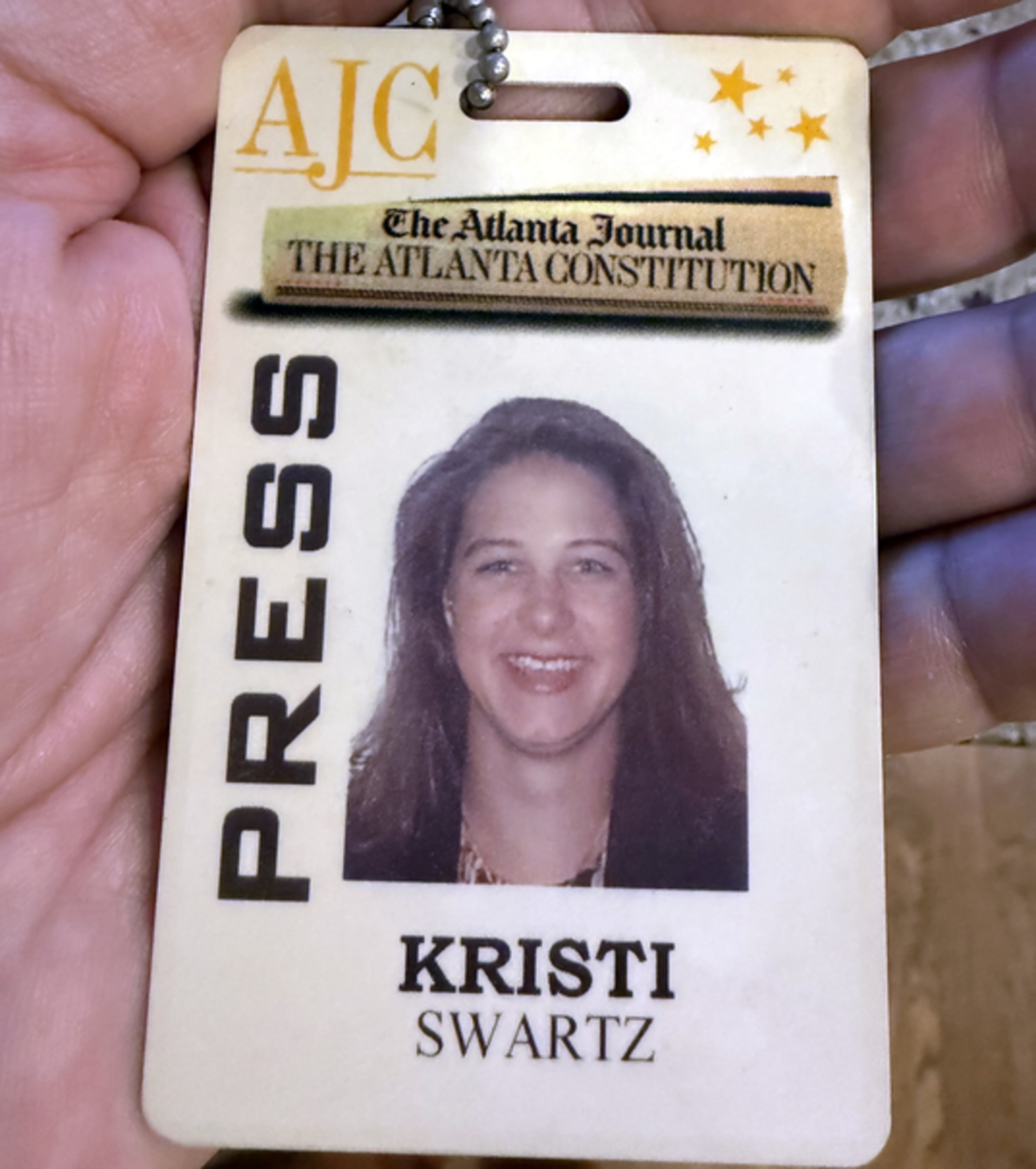 Kristi Swartz started her AJC journey as an intern. (Kristi Swartz/AJC)