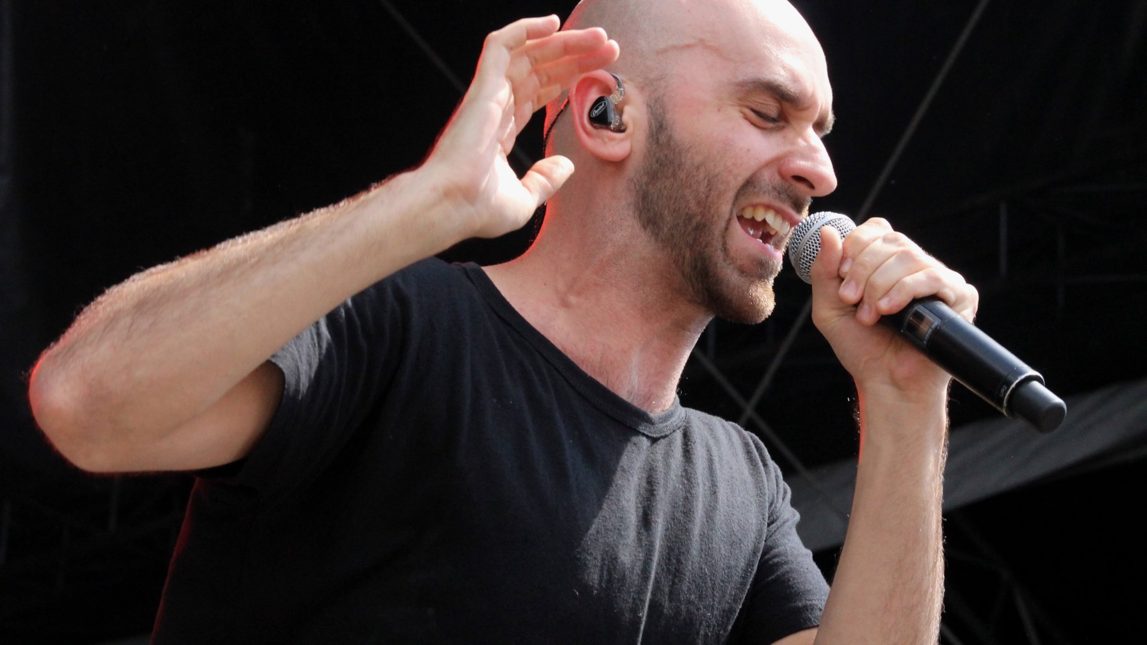 X Ambassadors Sam Harris electrified the crowd at Music Midtown in September. Photo: Melissa Ruggieri/AJC