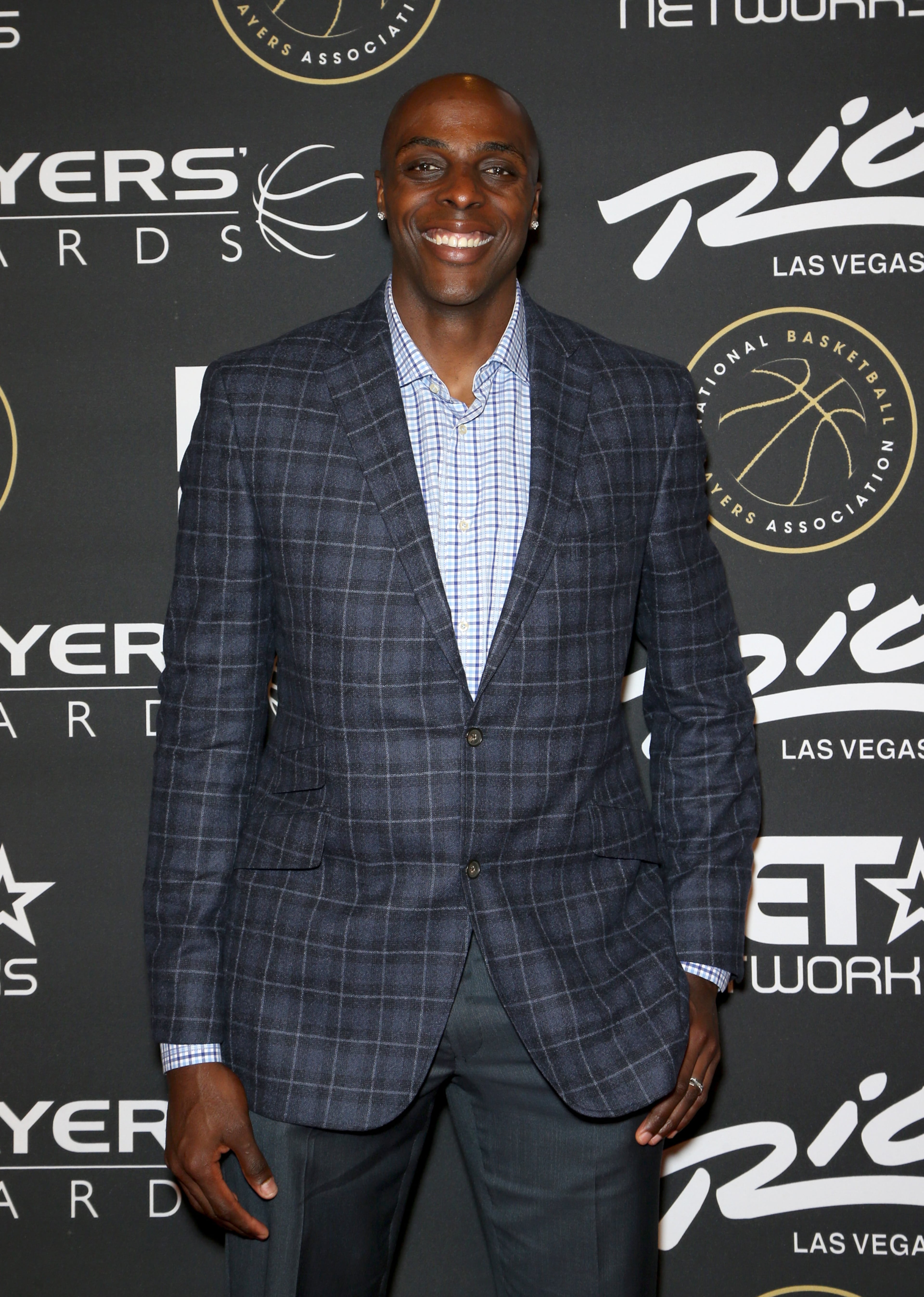 LAS VEGAS, NV - JULY 19: NBA player Anthony Tolliver of the Detroit Pistons attends The Players' Awards presented by BET at the Rio Hotel & Casino on July 19, 2015 in Las Vegas, Nevada. (Photo by Gabe Ginsberg/Getty Images for BET)