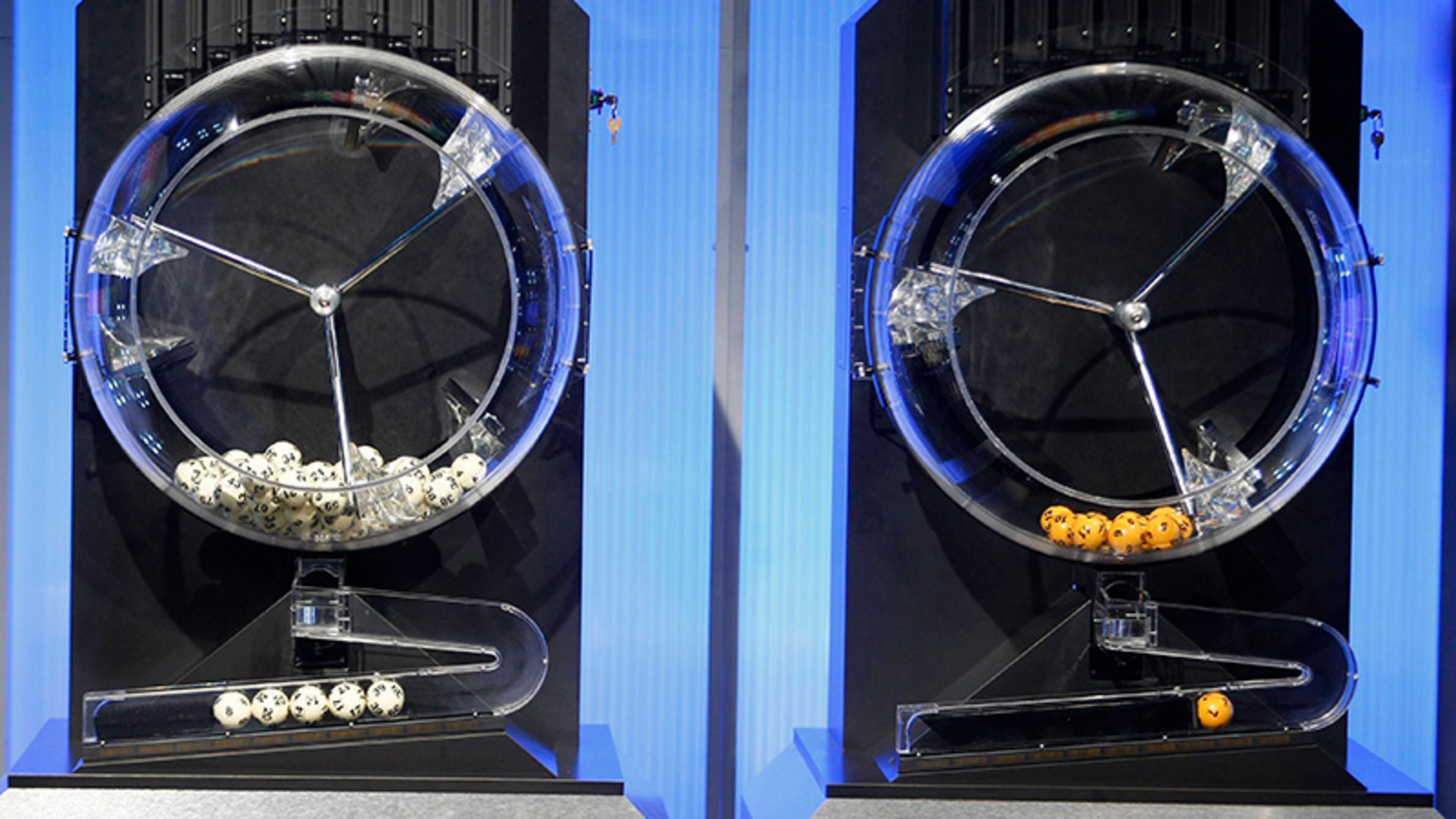 The numbers drawn in the $636 million Mega Millions lottery were 8, 14, 17, 20 and 39 -- and the Mega Ball 7.